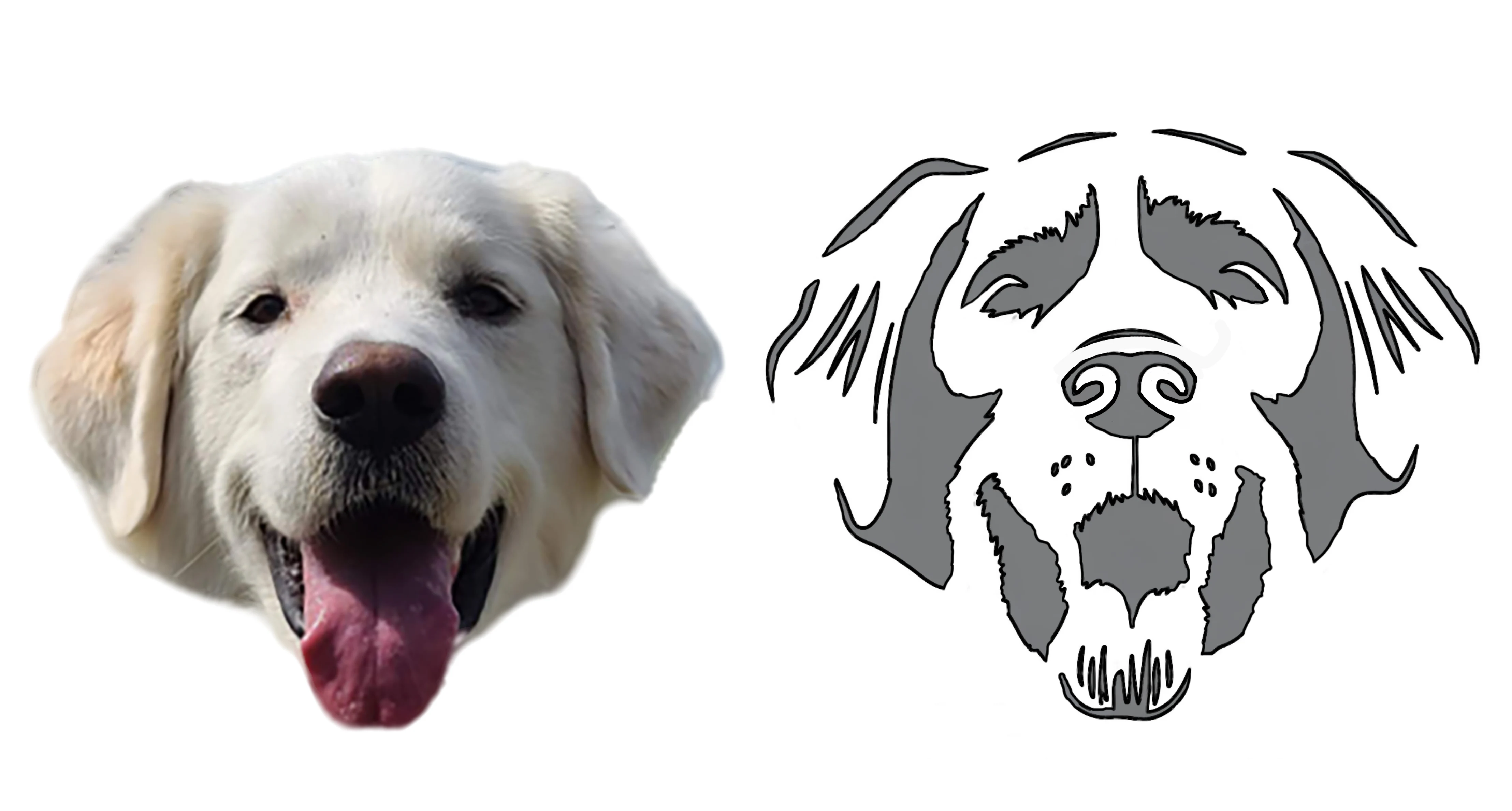 Reference Image and Stencil created with Custom Lora