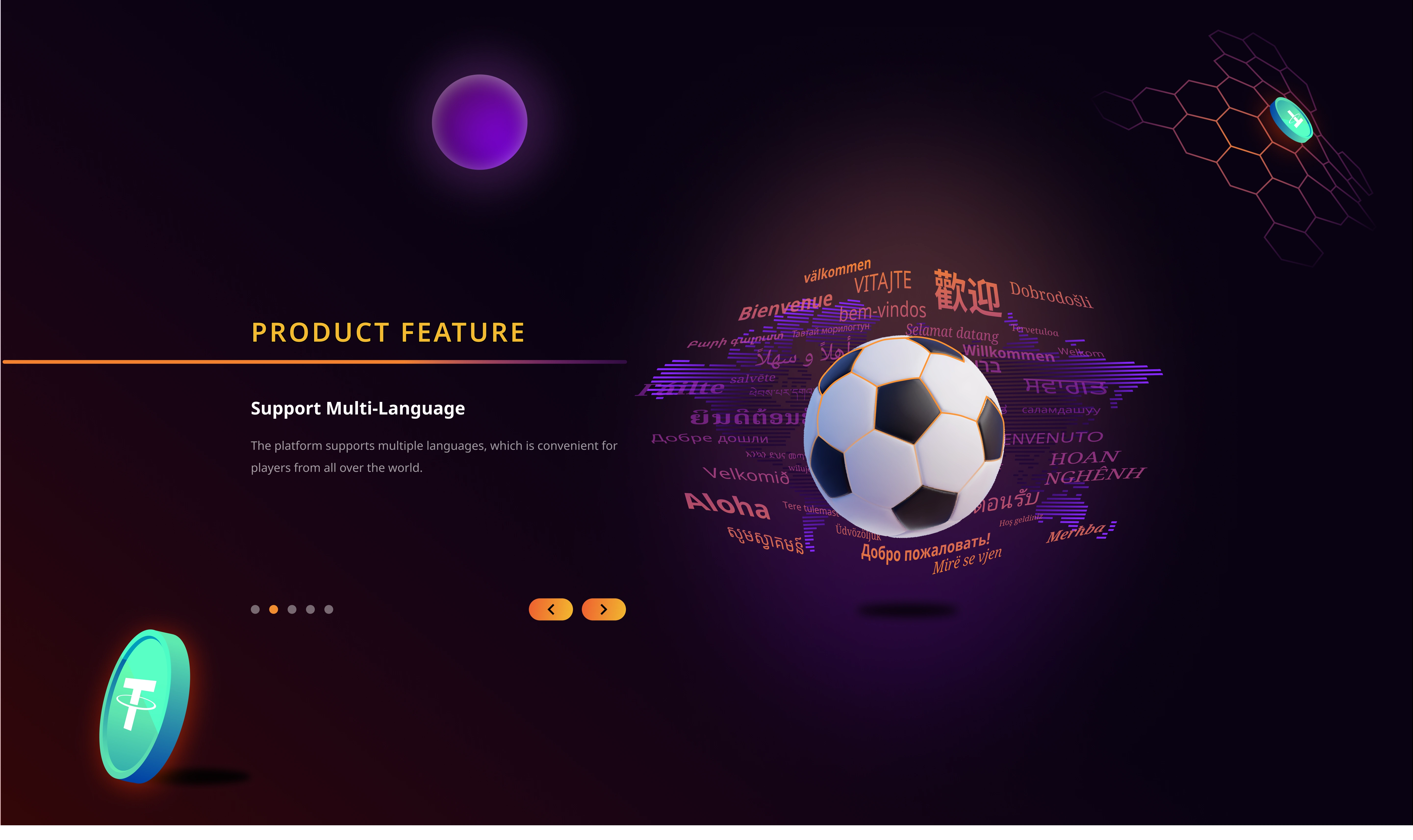 Features about the service.