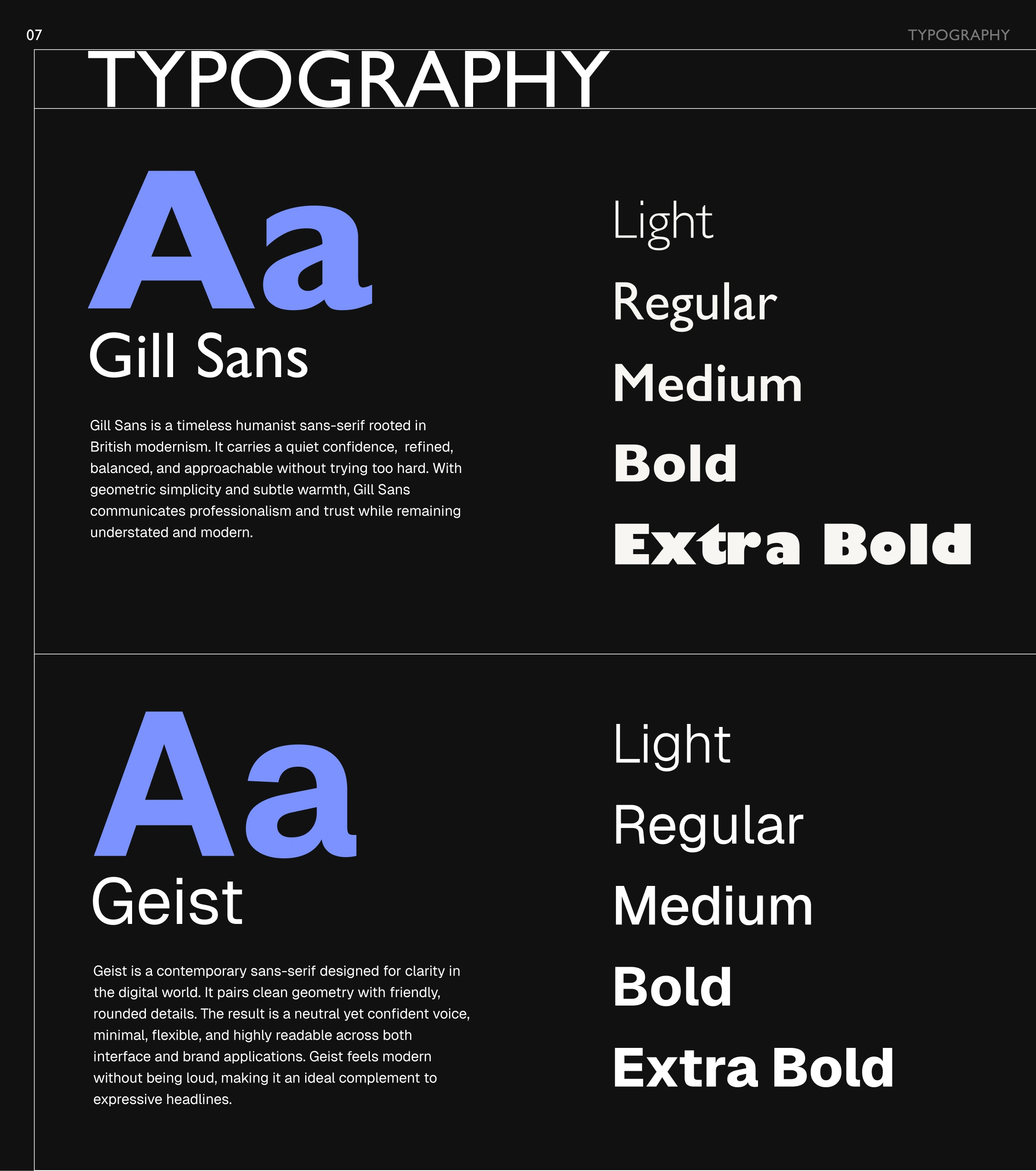 typography