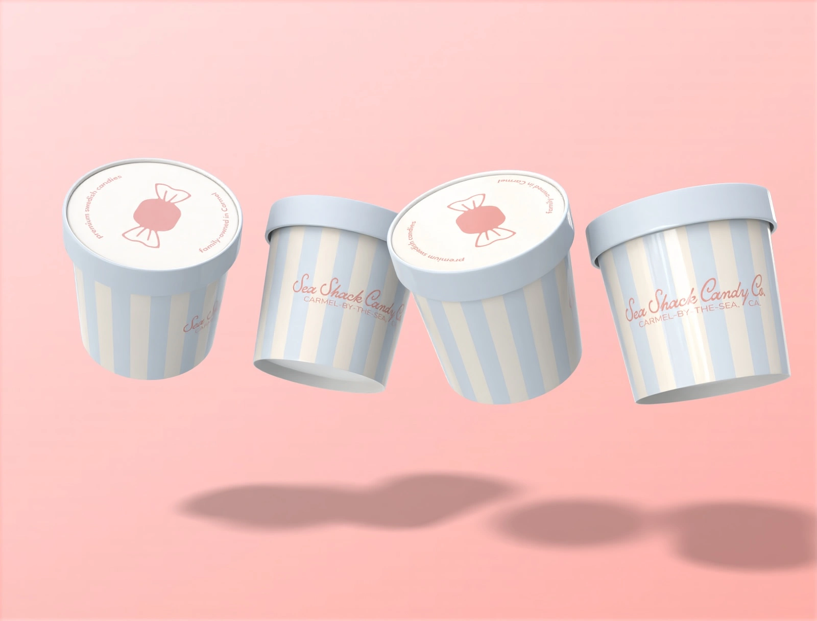 Ice cream tub design