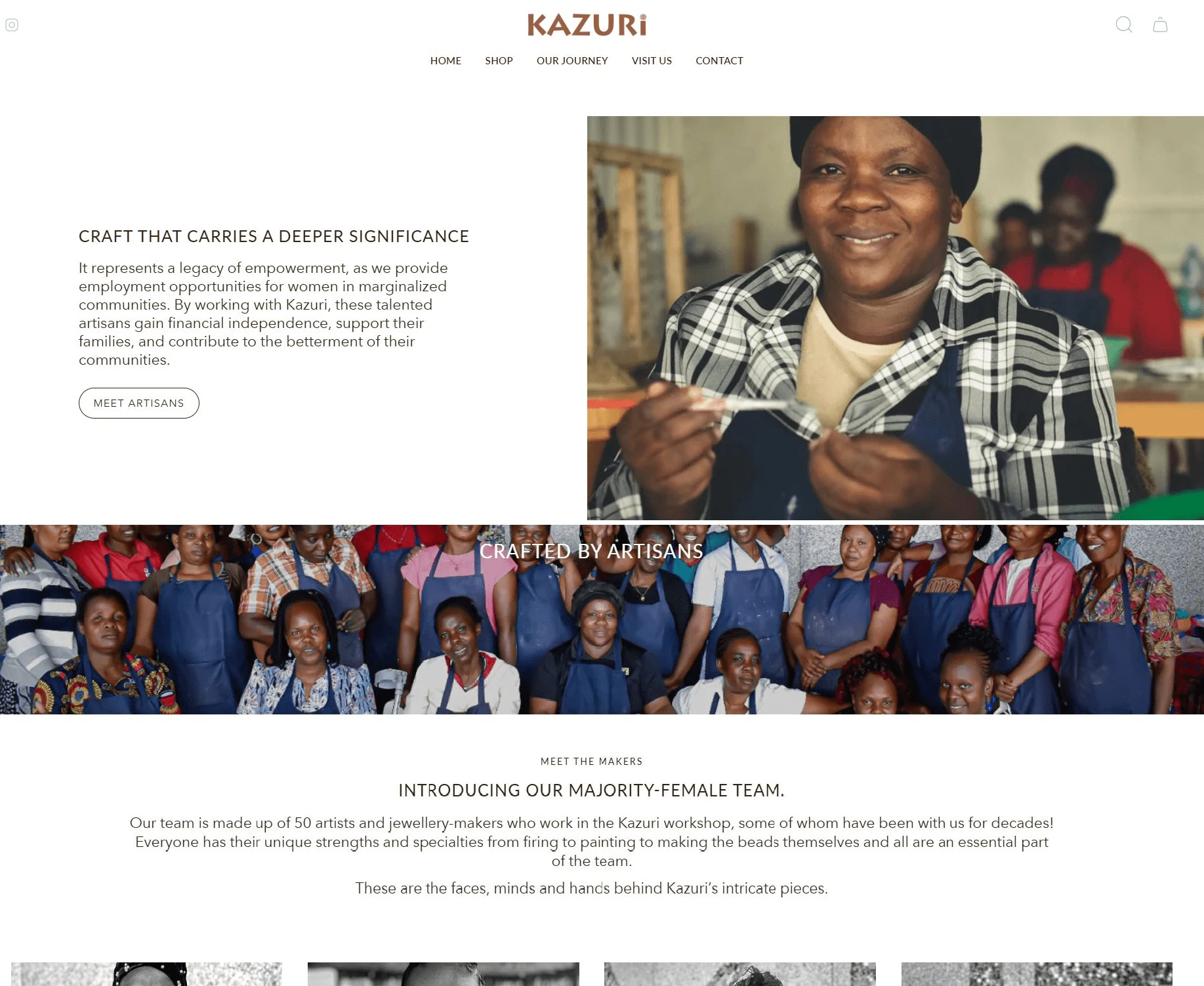 'Team' Page