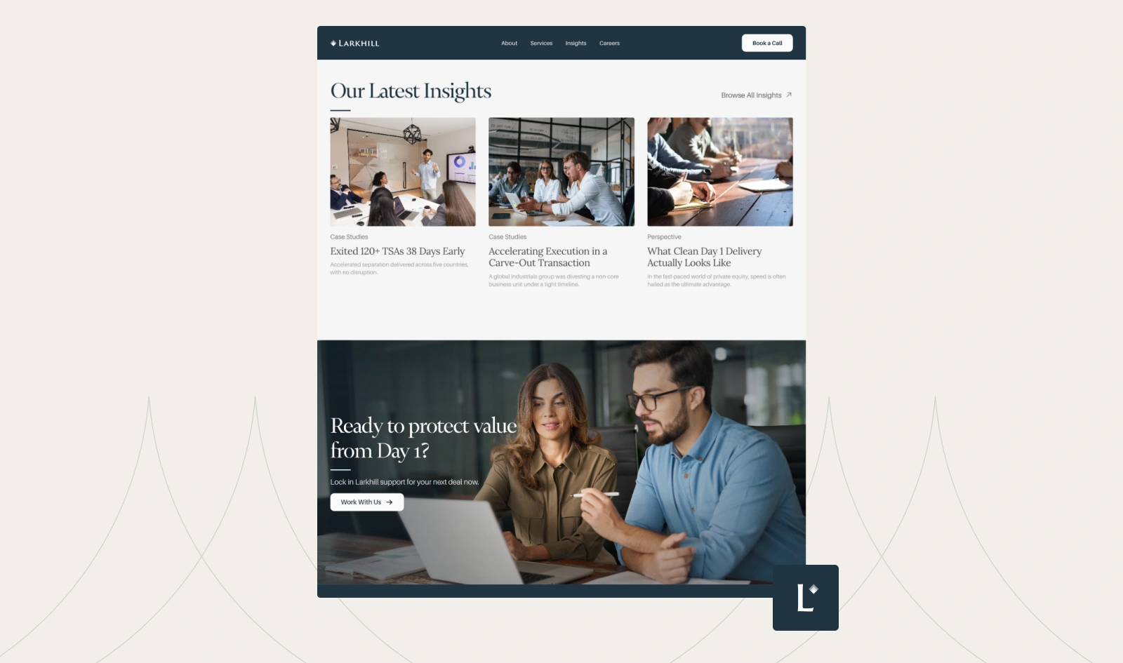 Final CTA - Larkhill