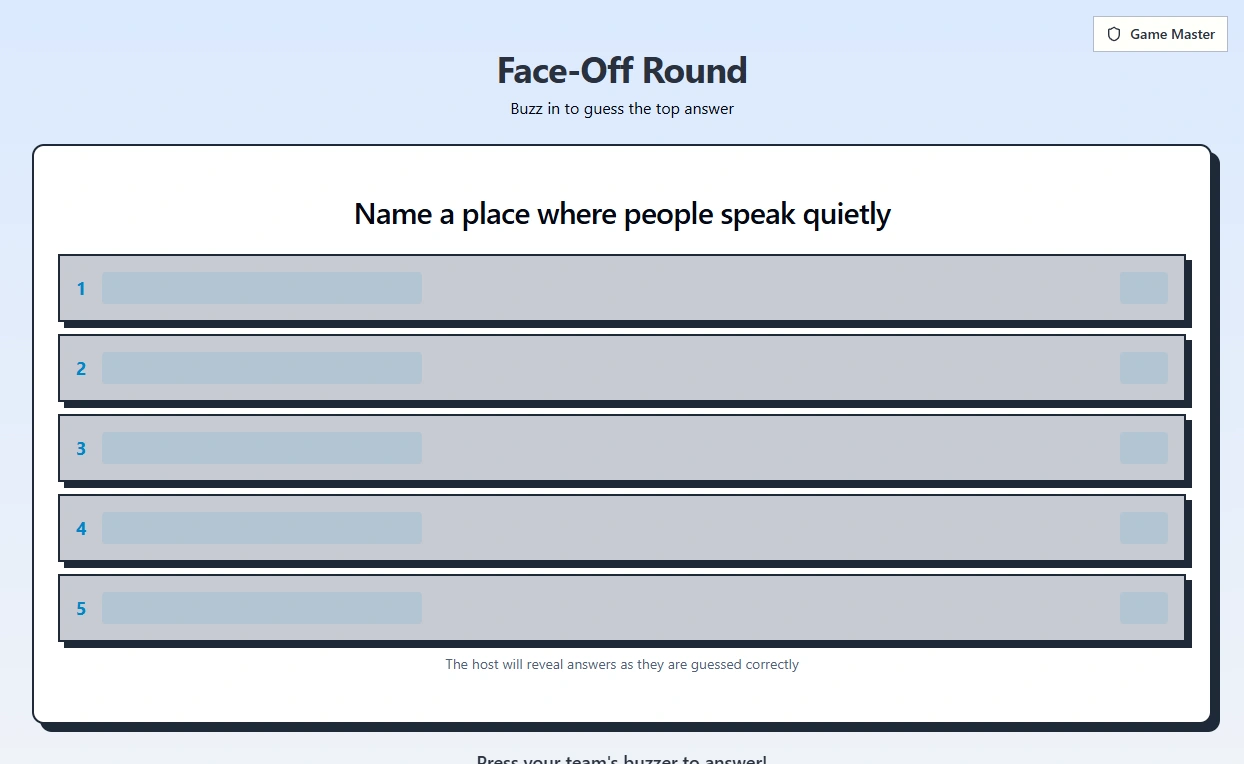 Playvexa - Family Fortunes Game