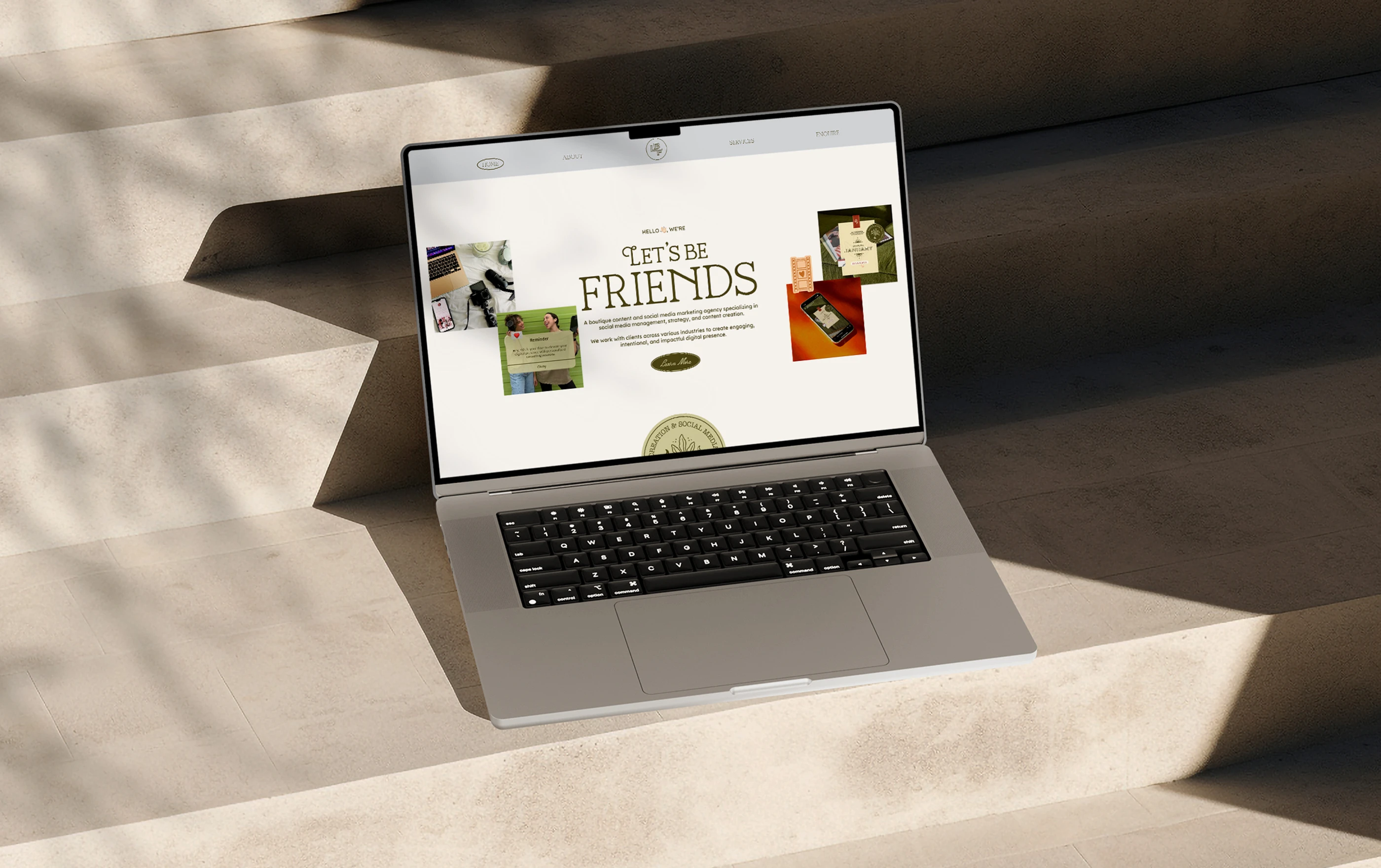 Landing Page Mockup