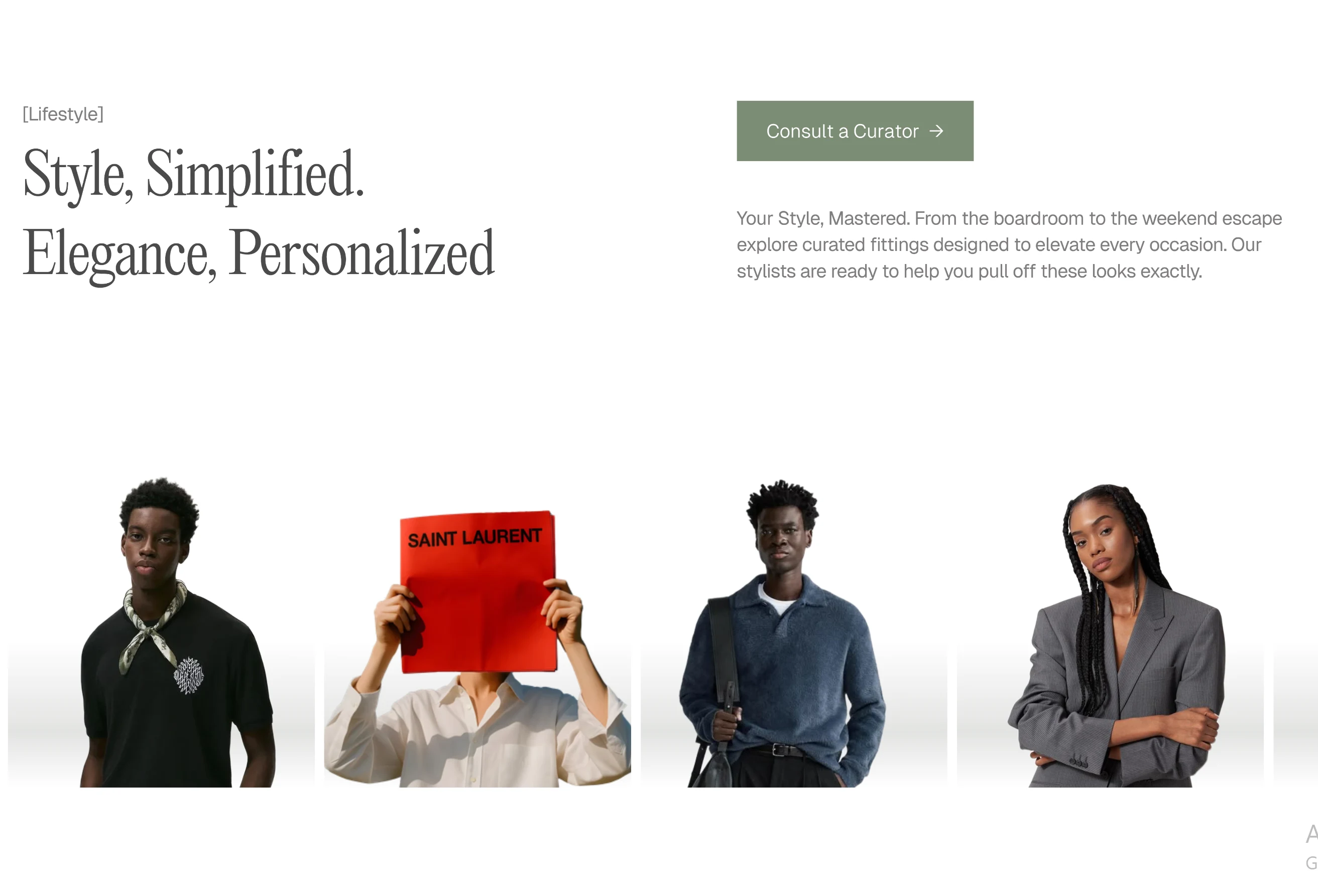 RESPONSIVE OUR LIFESTYLE SECTION 