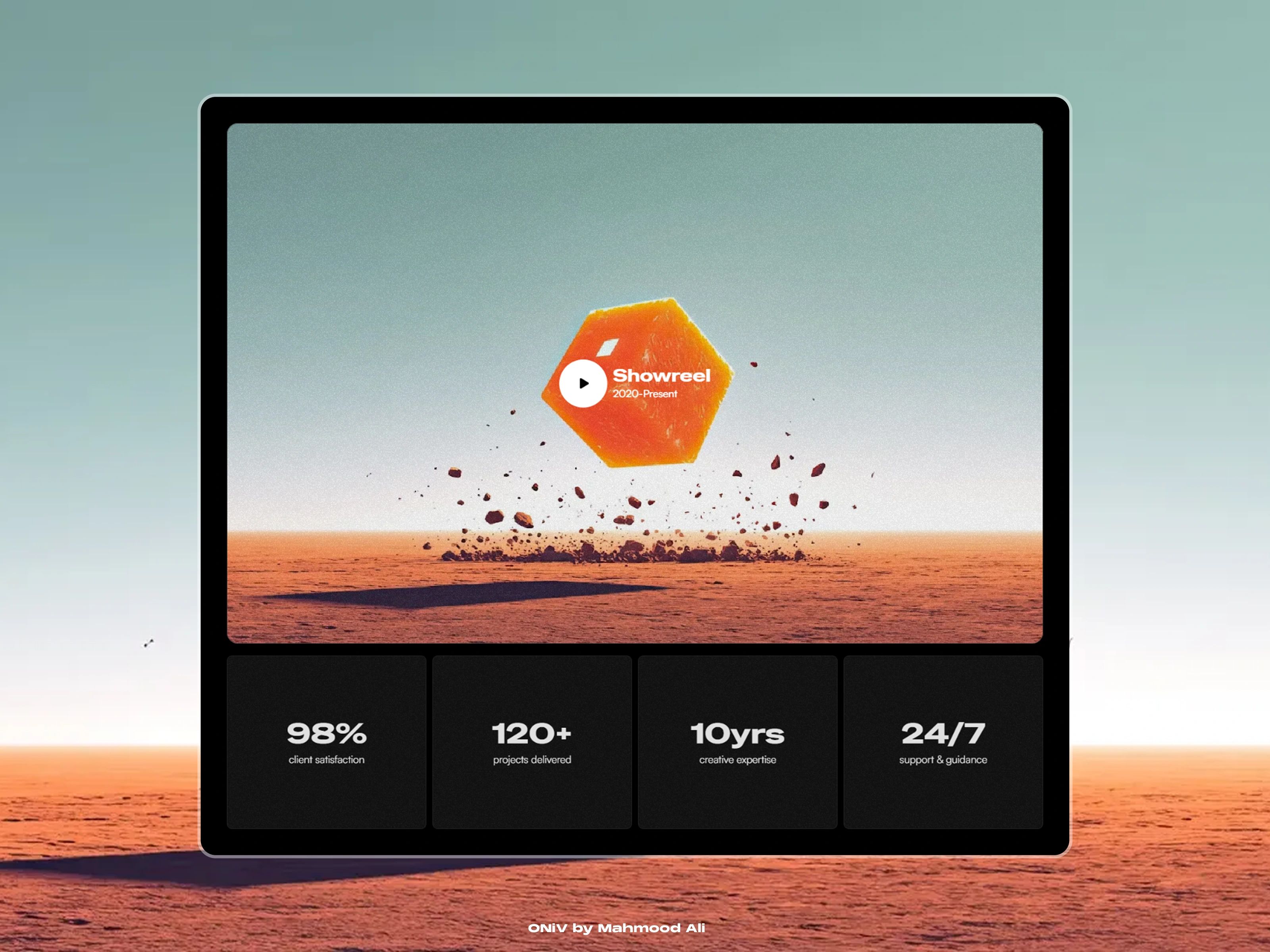 Show-reel and Metrics Section
