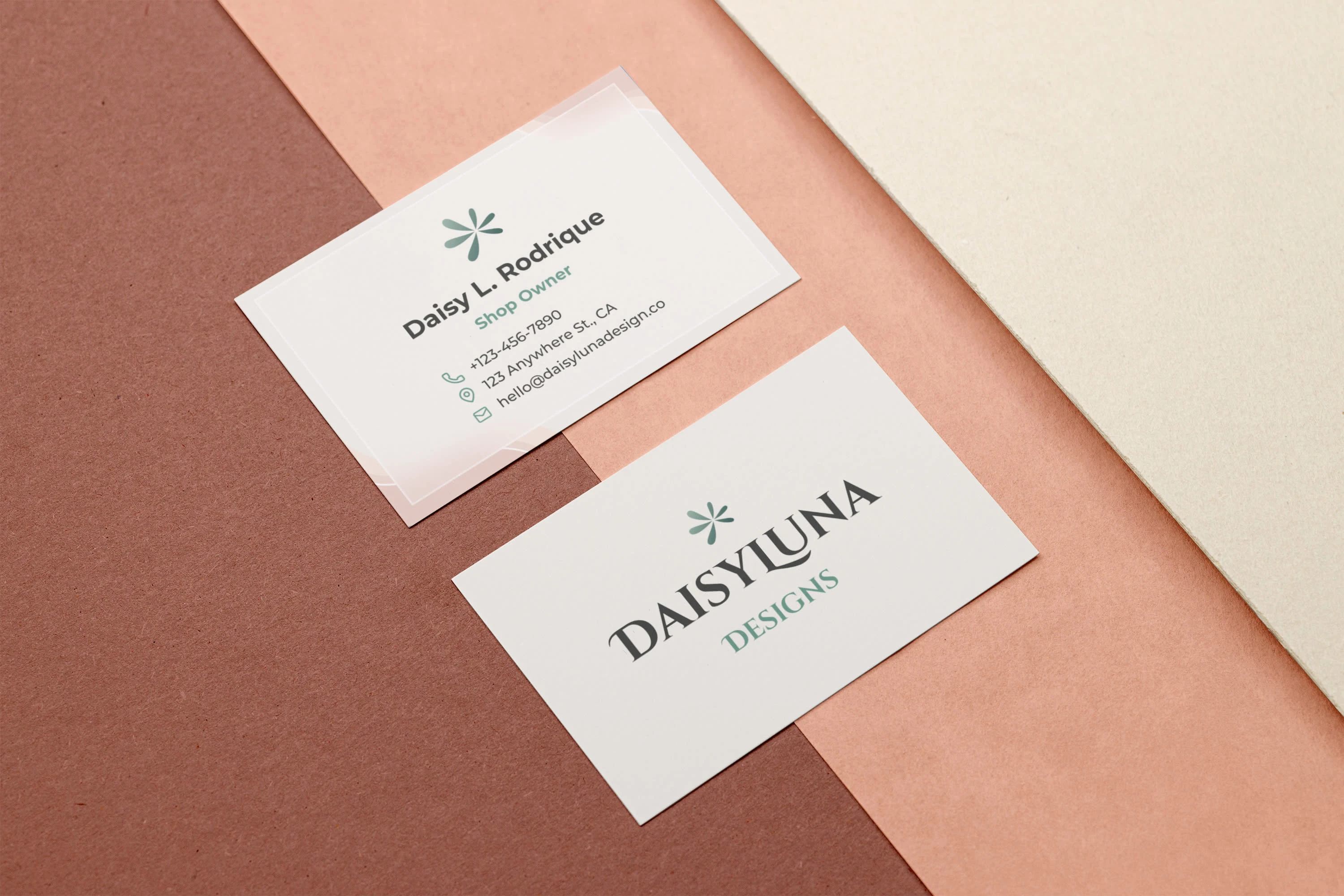 Business card design