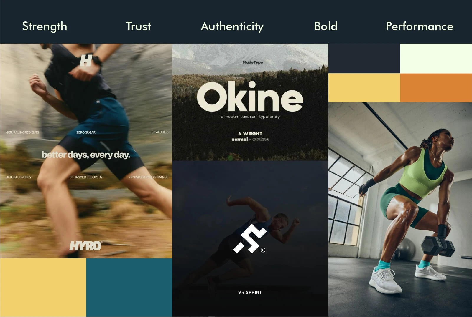 Muscle Craft - Mood board