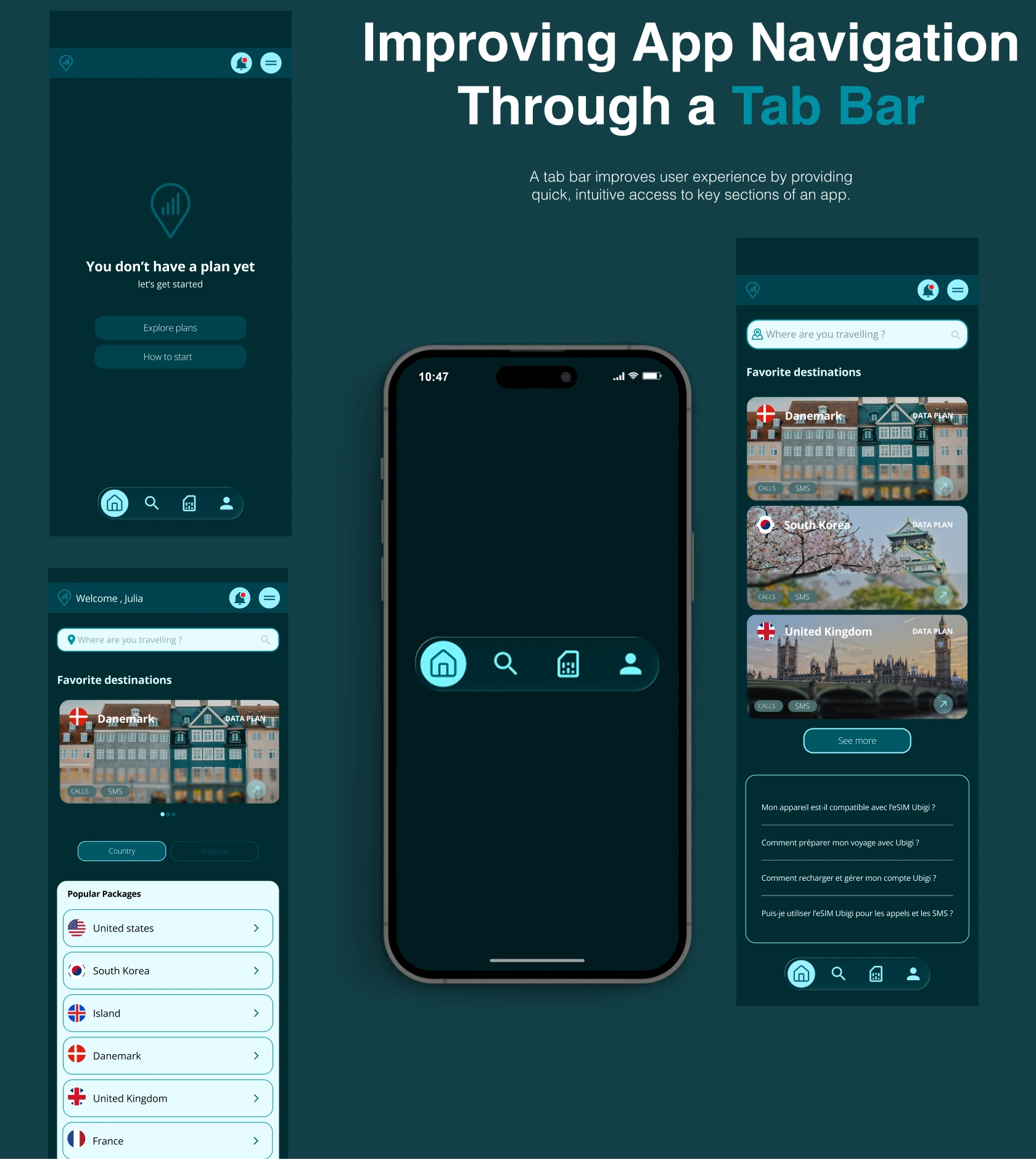 tab bar screen 