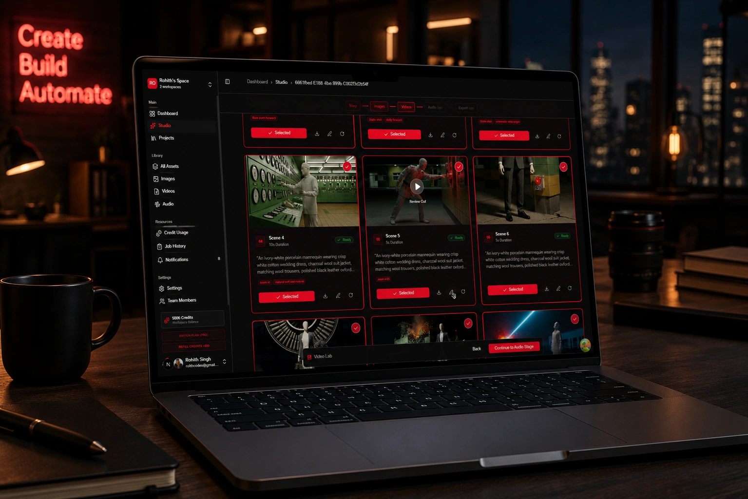 Video Genration Stage in 3DLabs