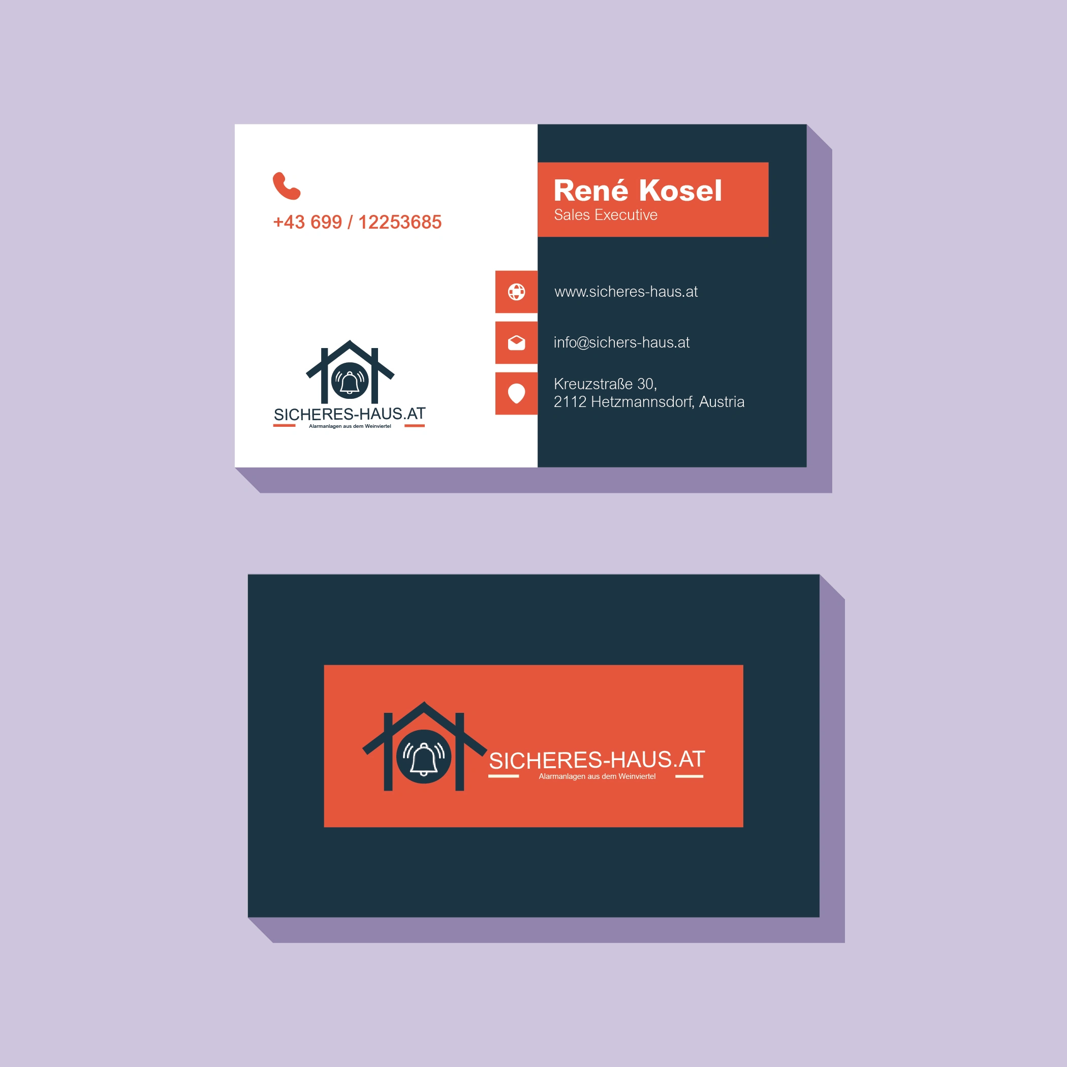 Business card design