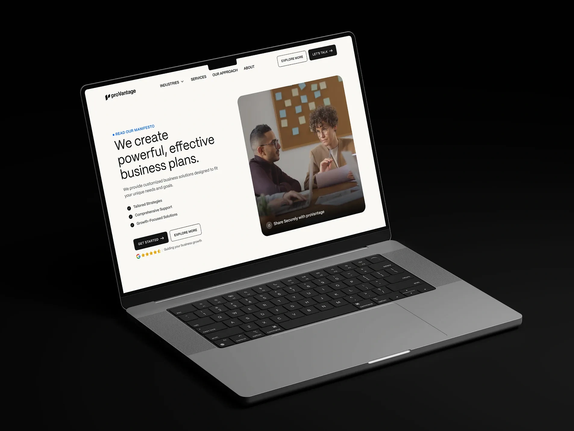Business Consultation Website Design & Development 
