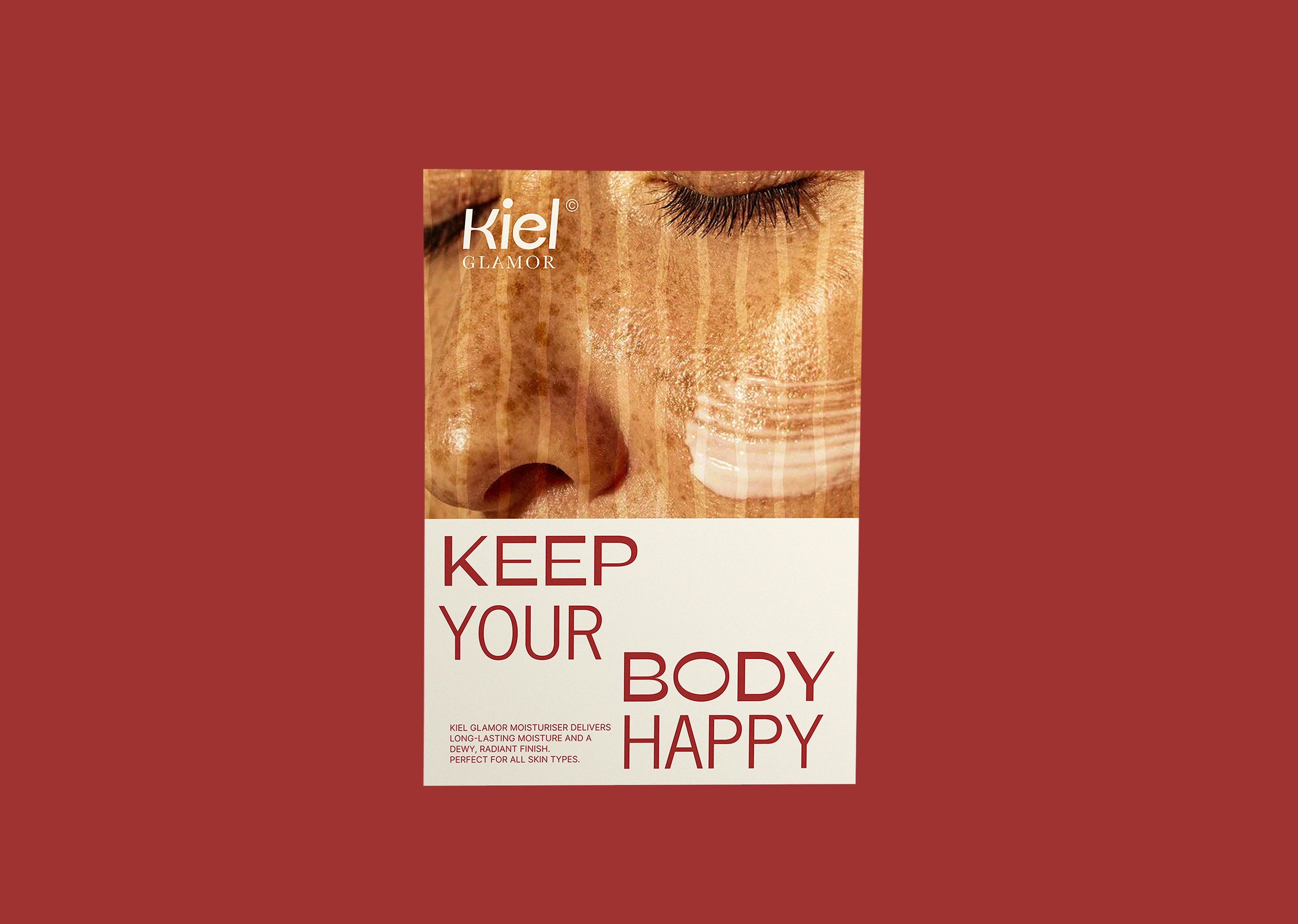 Brand advertising poster