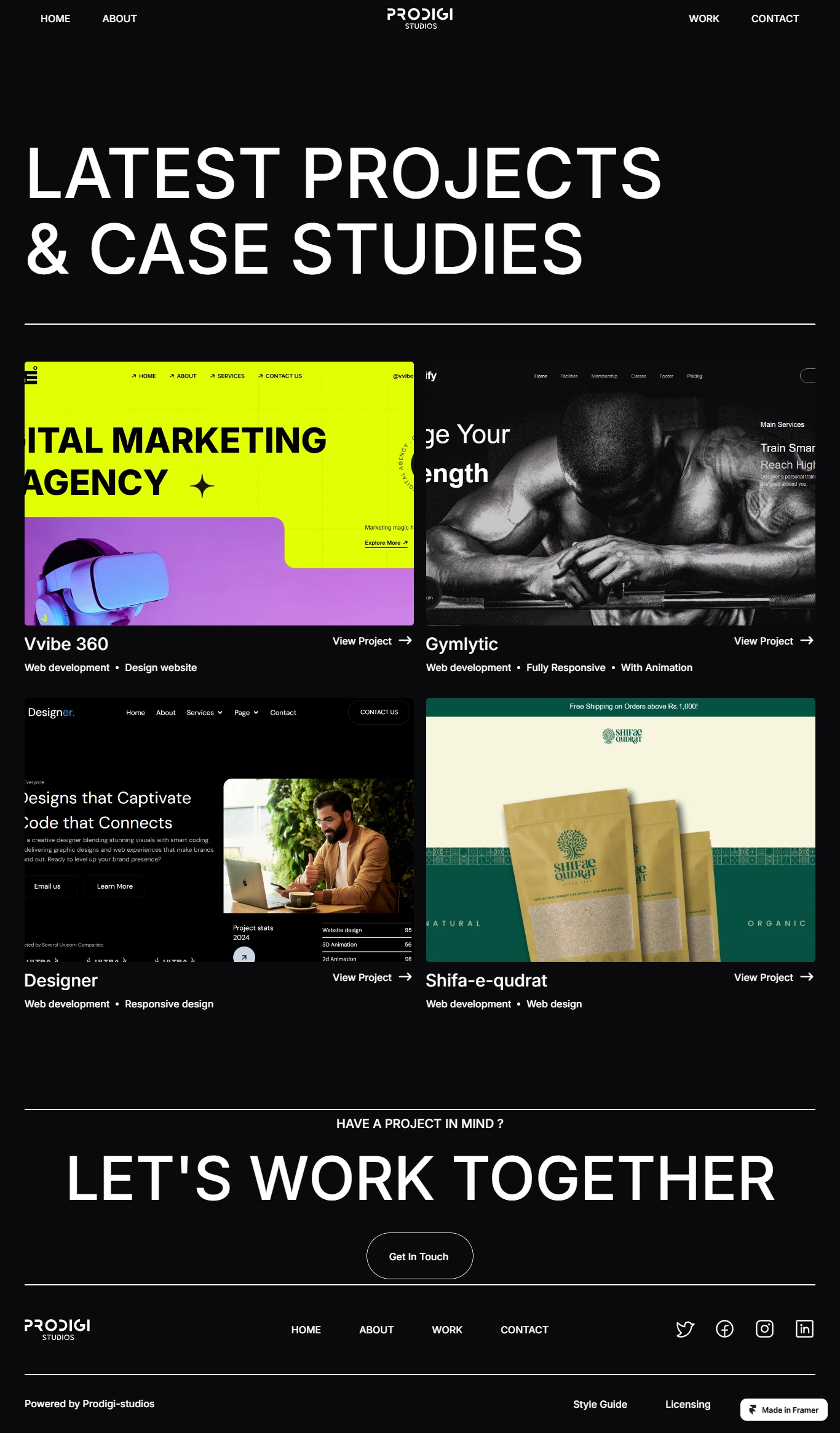 Landing Page