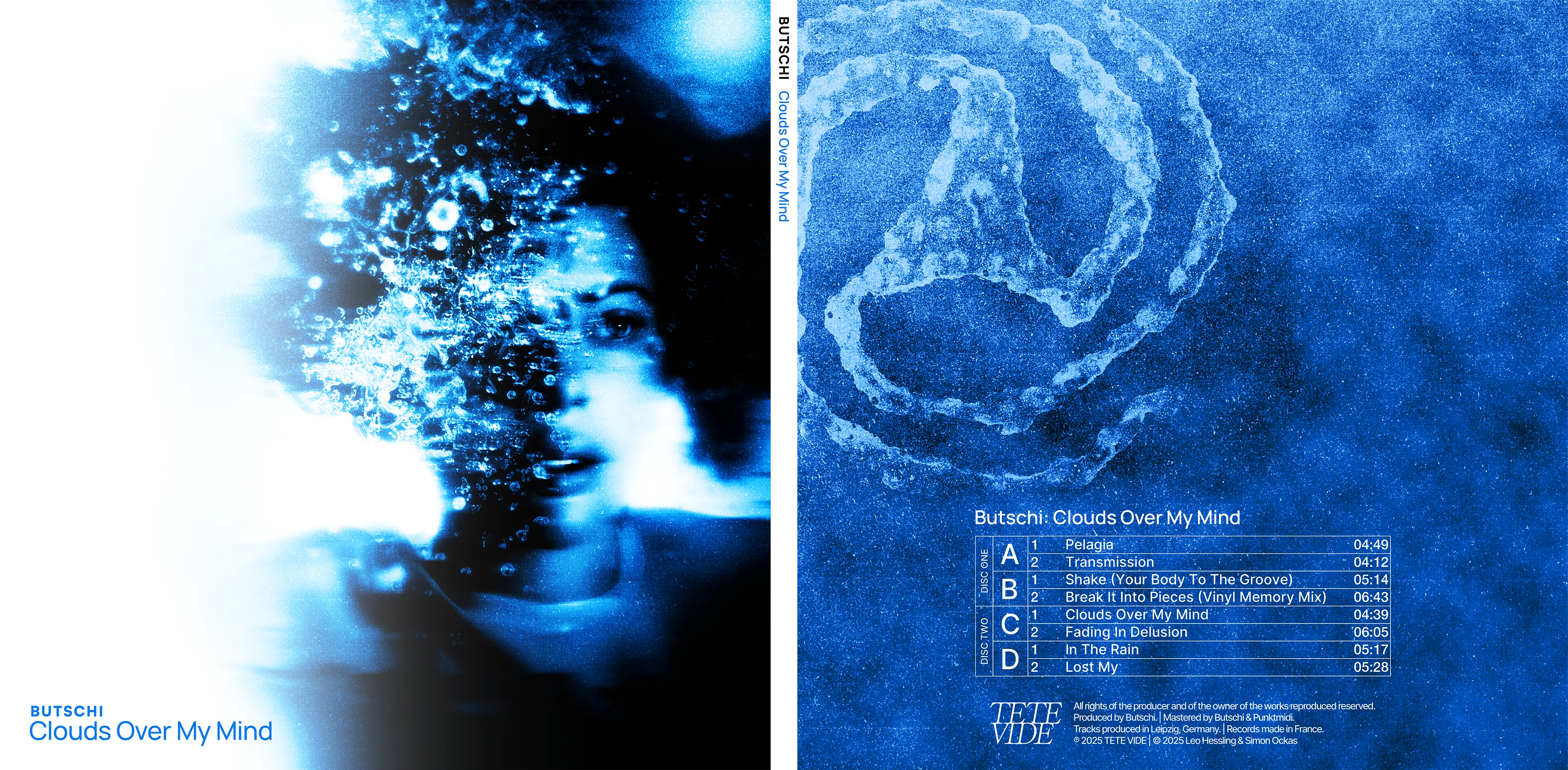 Front, Back & Spine