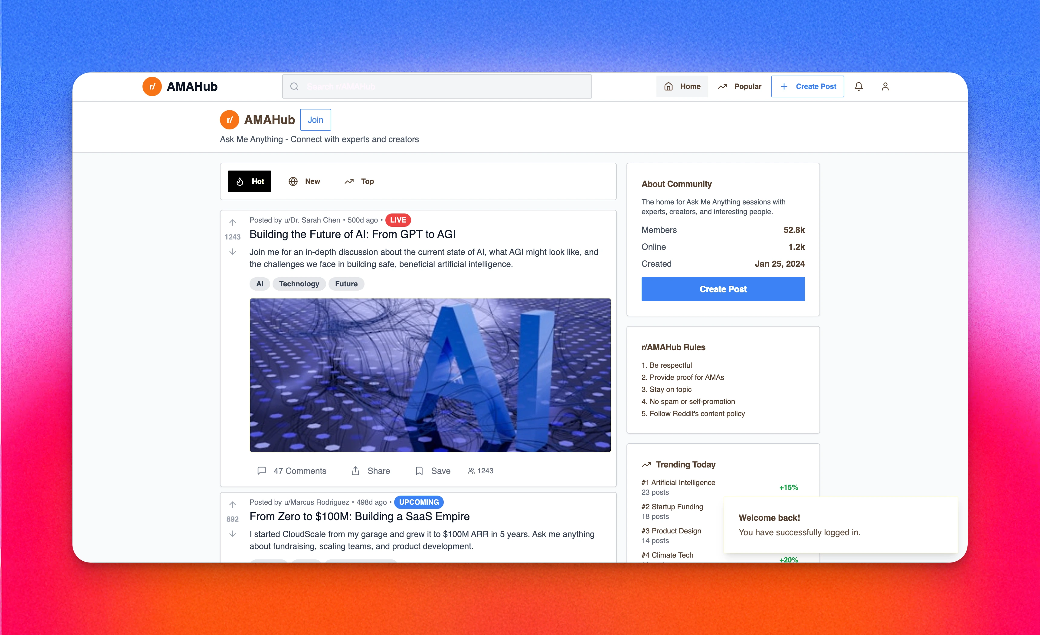 Homepage