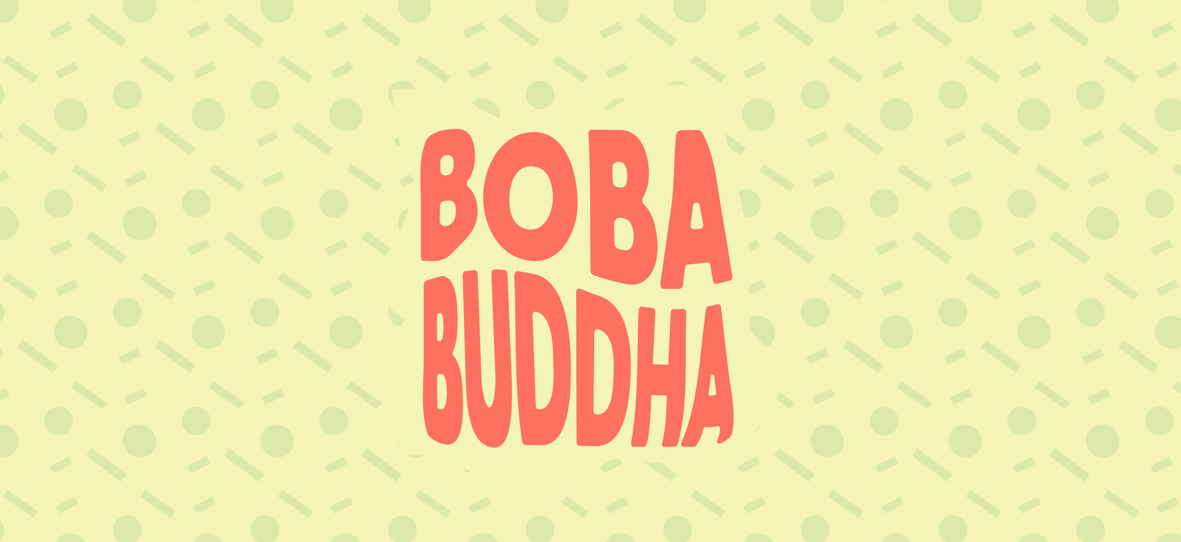 Typeface Logo on Brand Pattern