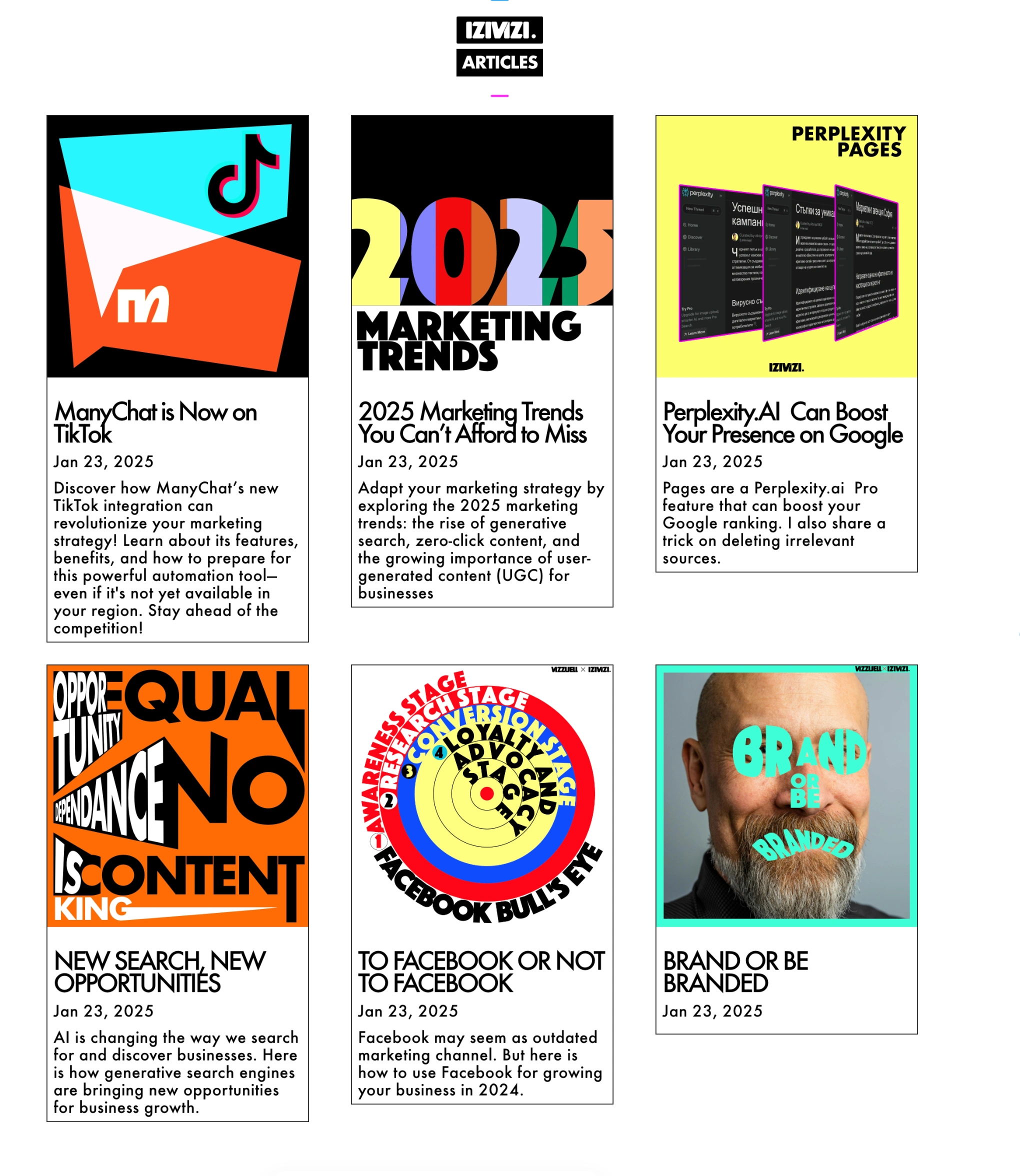 Articles english overview