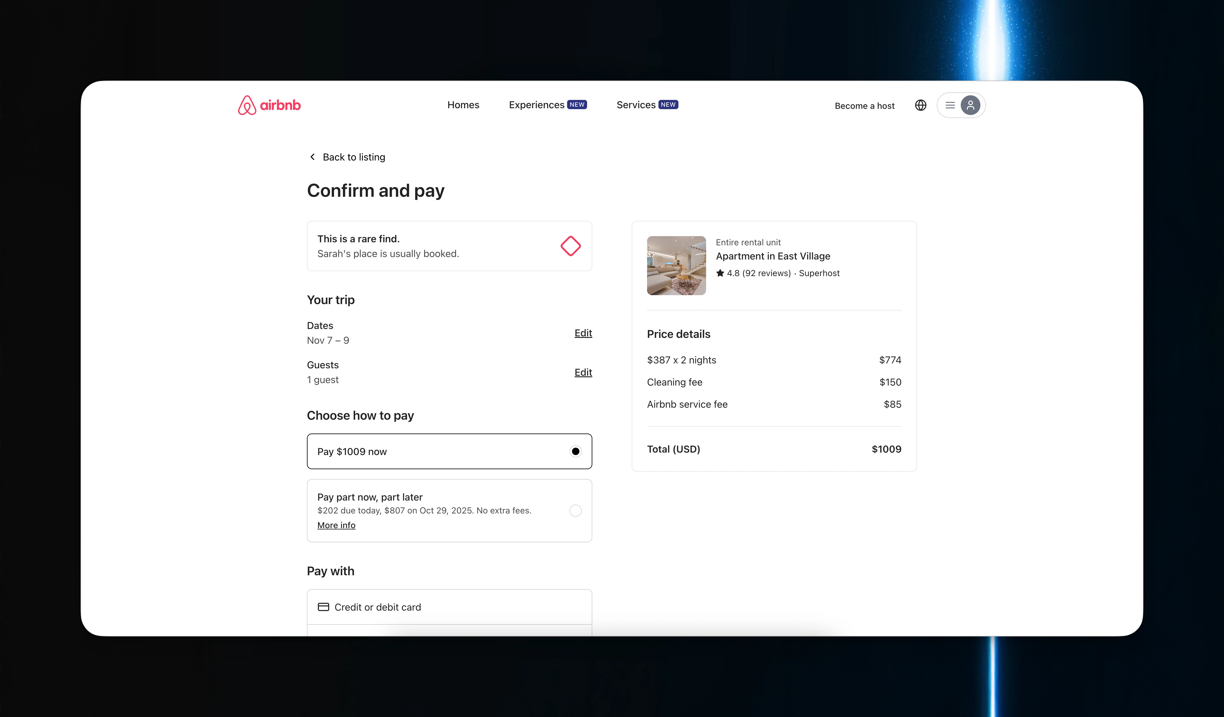 Payment Confirmation