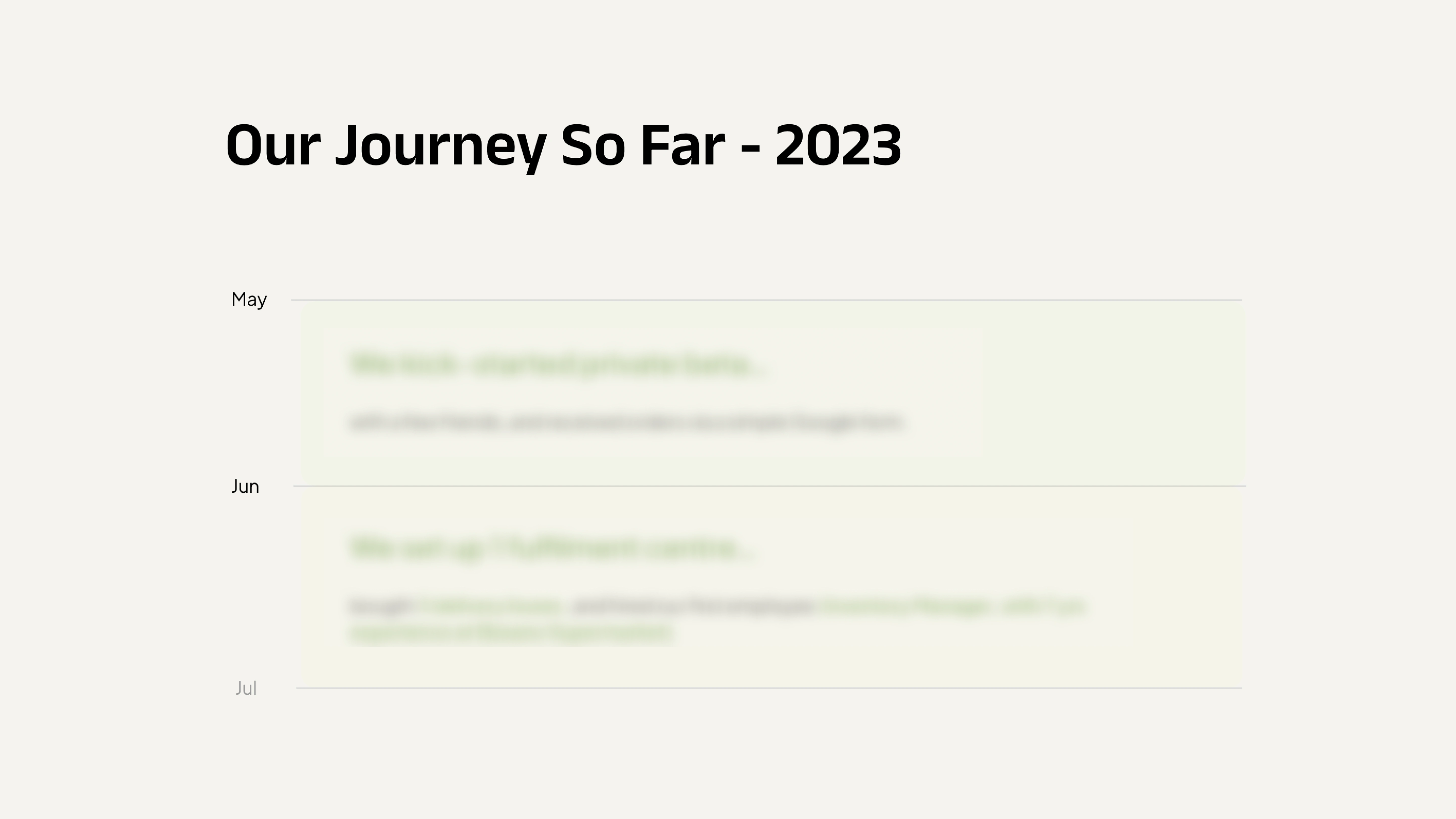 Journey map page