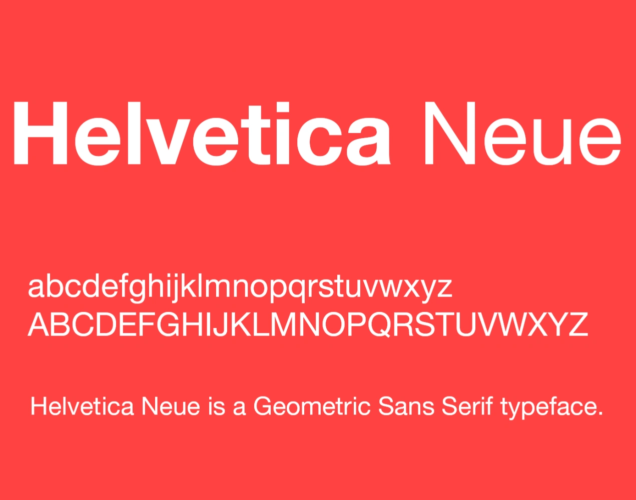 
            Helvetica Neue - New Brand Typography
          
