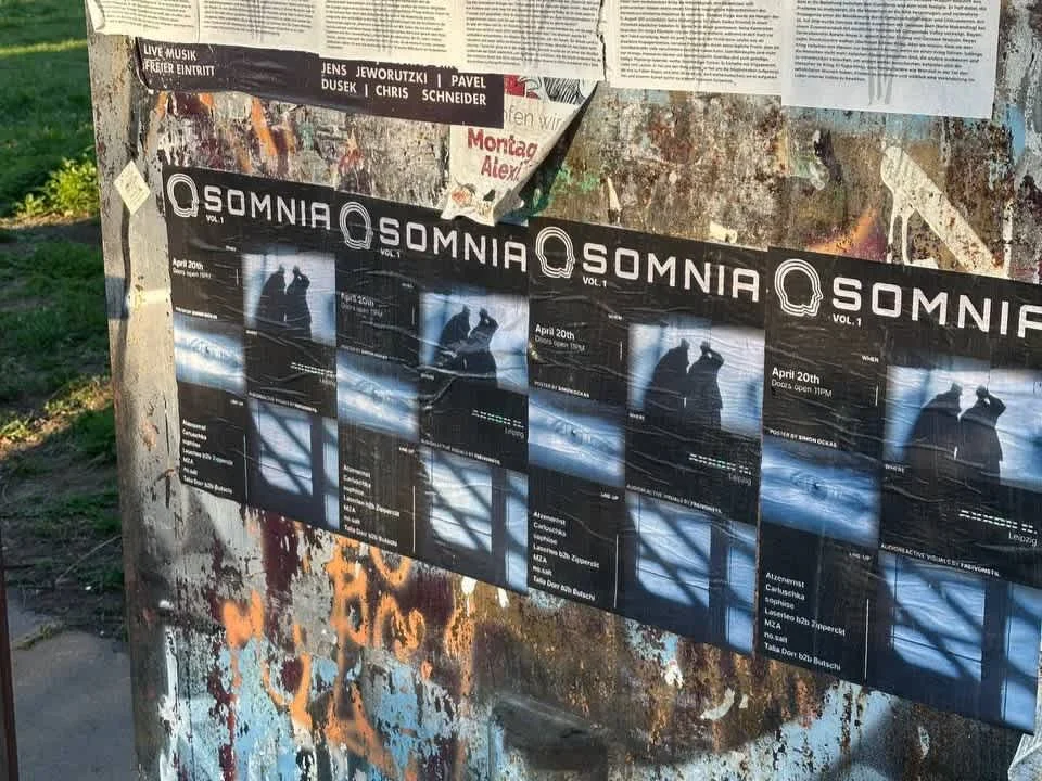 The final poster design out in the wild