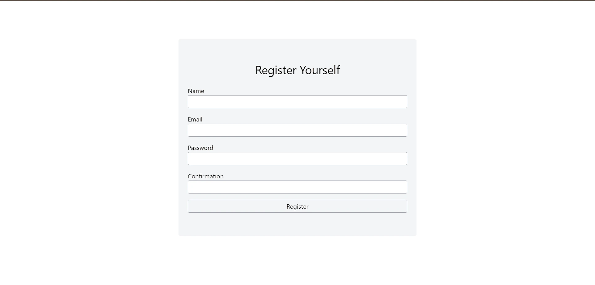 Registration