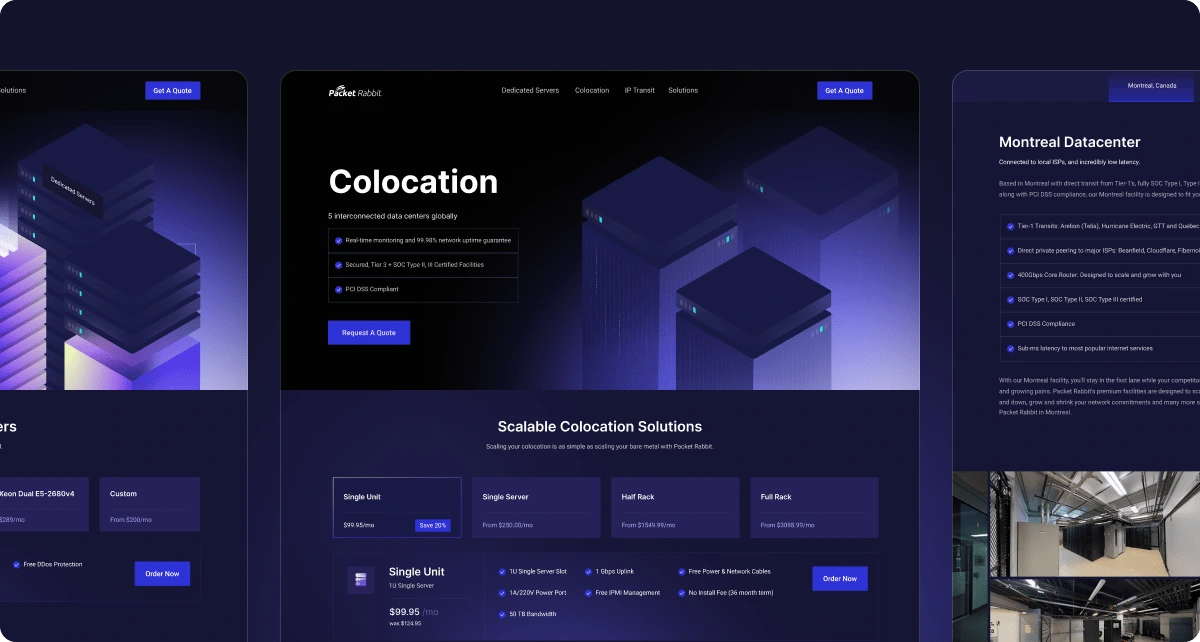Complex website design