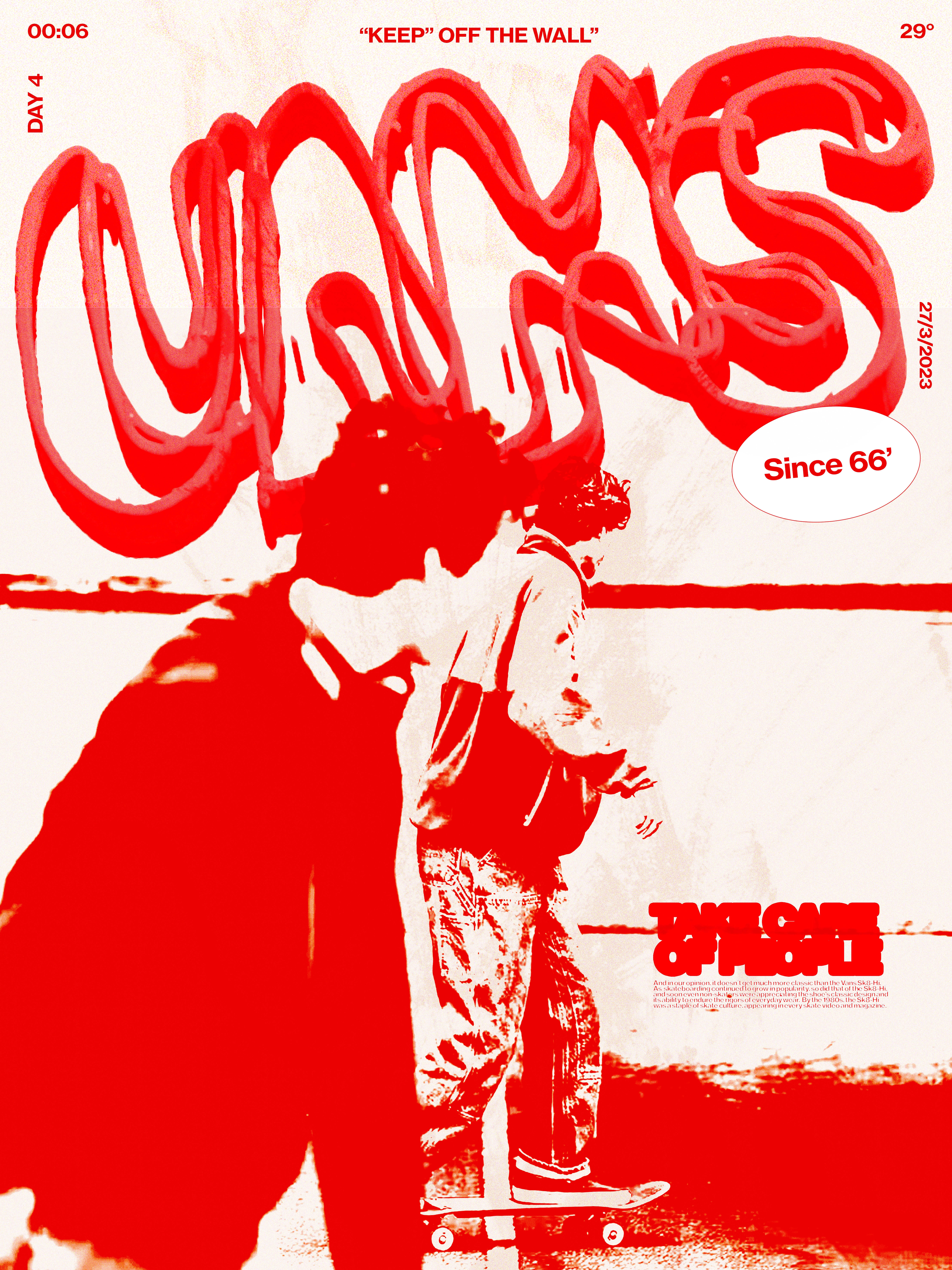 Vans Skateboarding Poster 