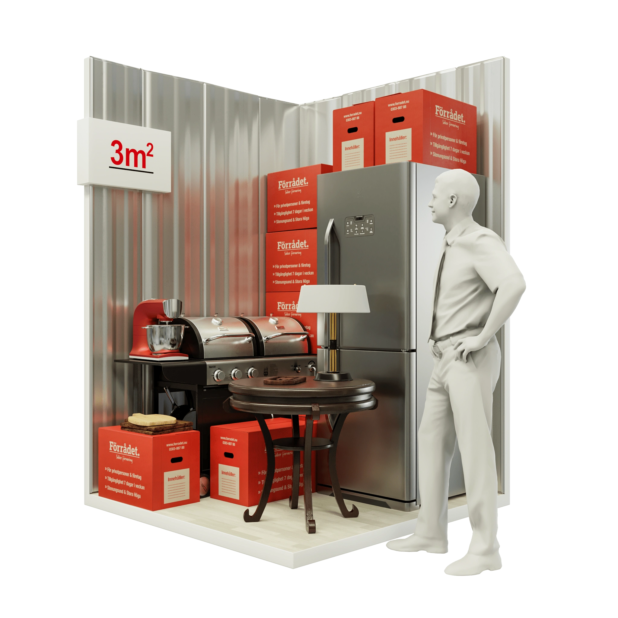 3sqm Self-Storage Unit