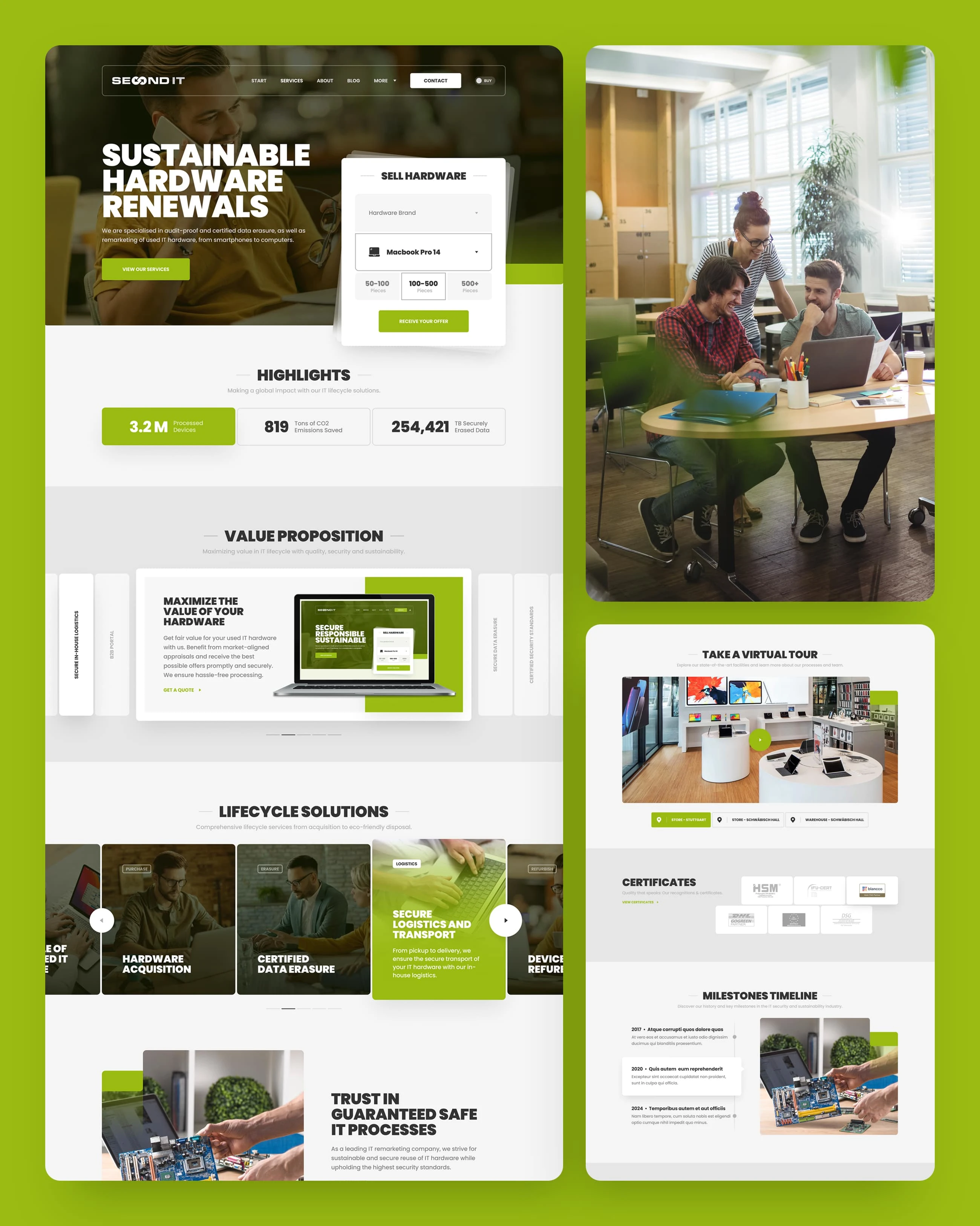 Second IT Homepage