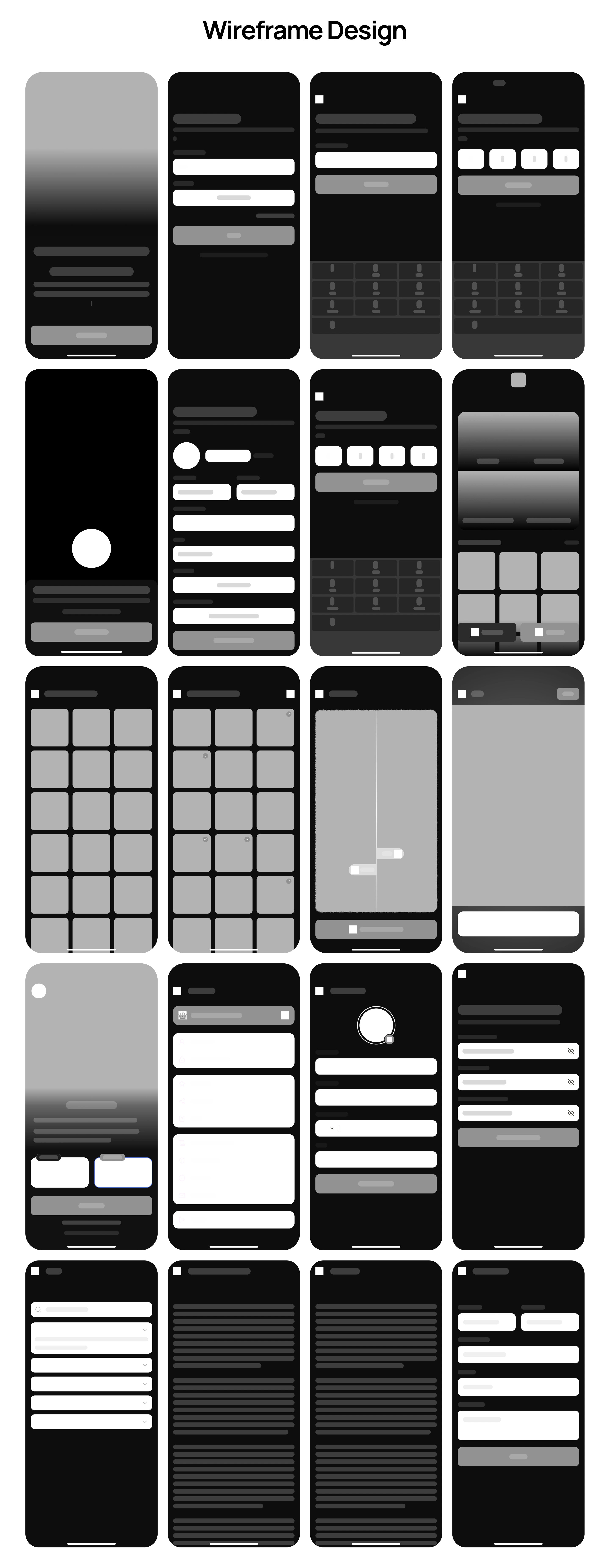 Dark Mode AI Photo Editor – Mobile App UI/UX Case Study by Gopi UI/UX + AI