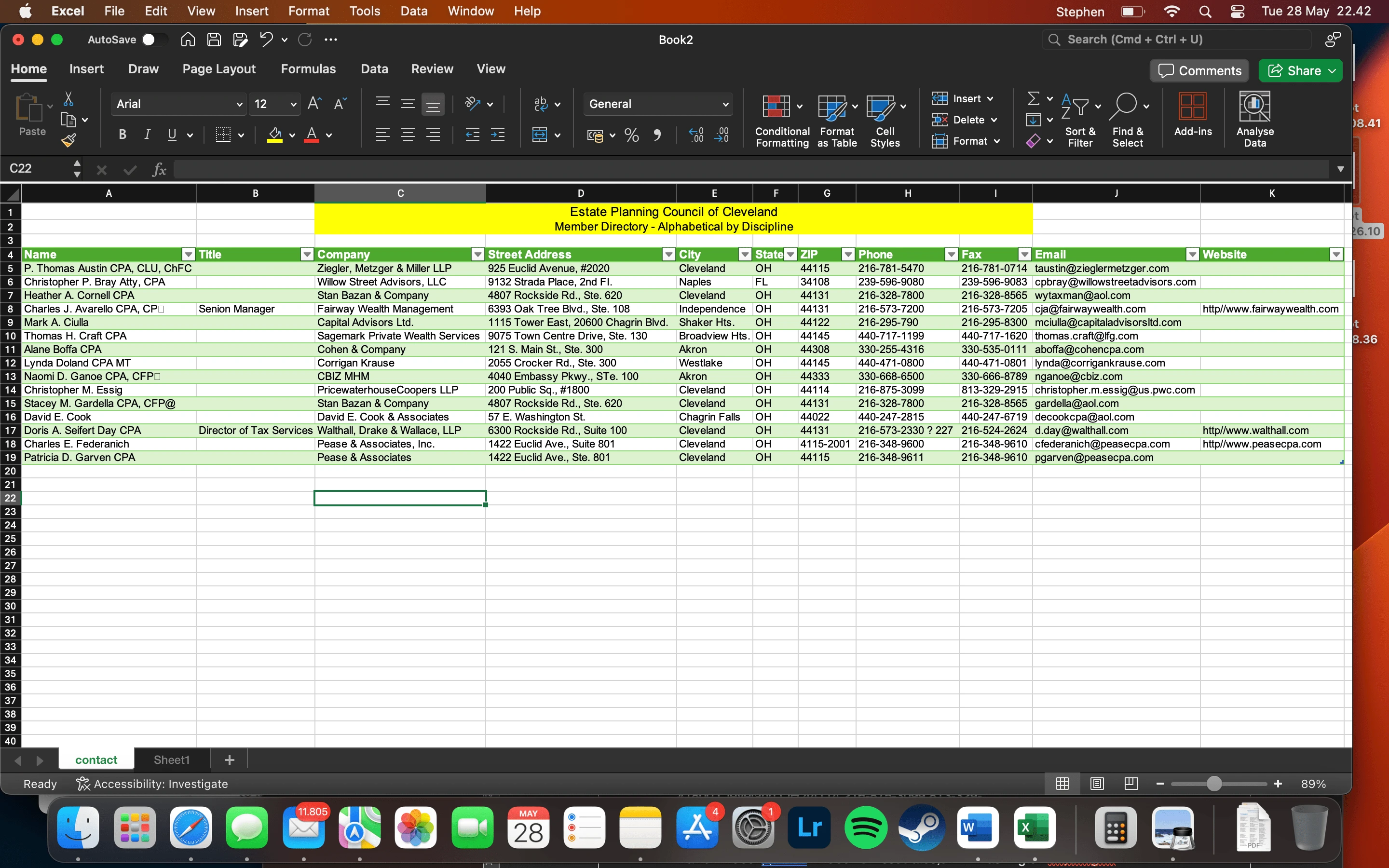 Convert into Excel from PDF documents