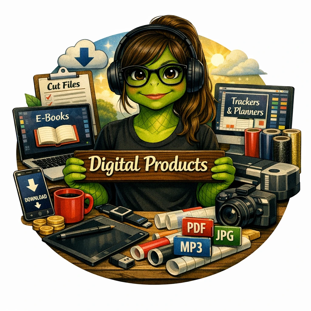The Crafty Turtle — Digital Illustration