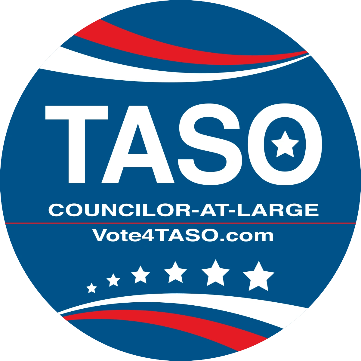 Sticker - Layout done in InDesign and logo created in Illustrator.