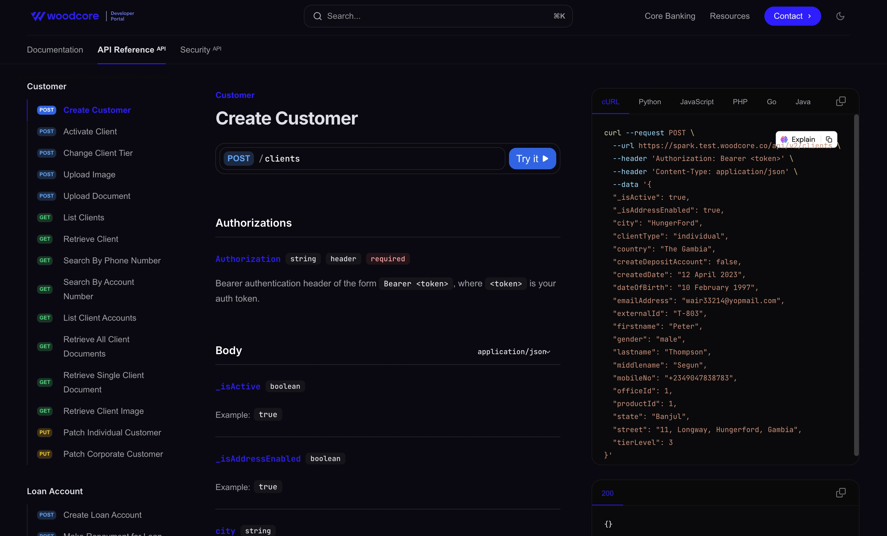 Dev Portal