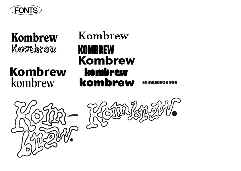 Fonts and Experimenting