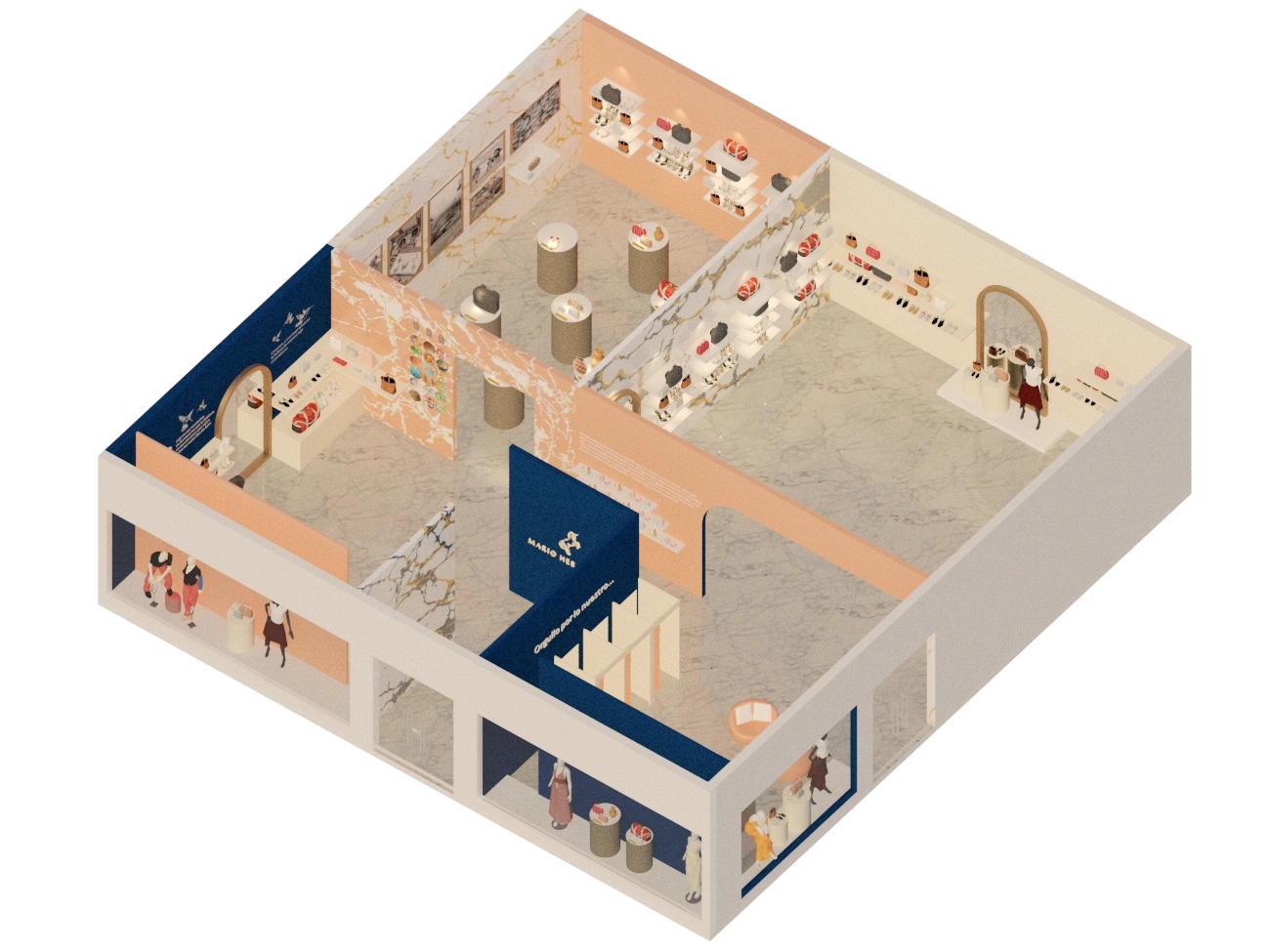 Axonometric view