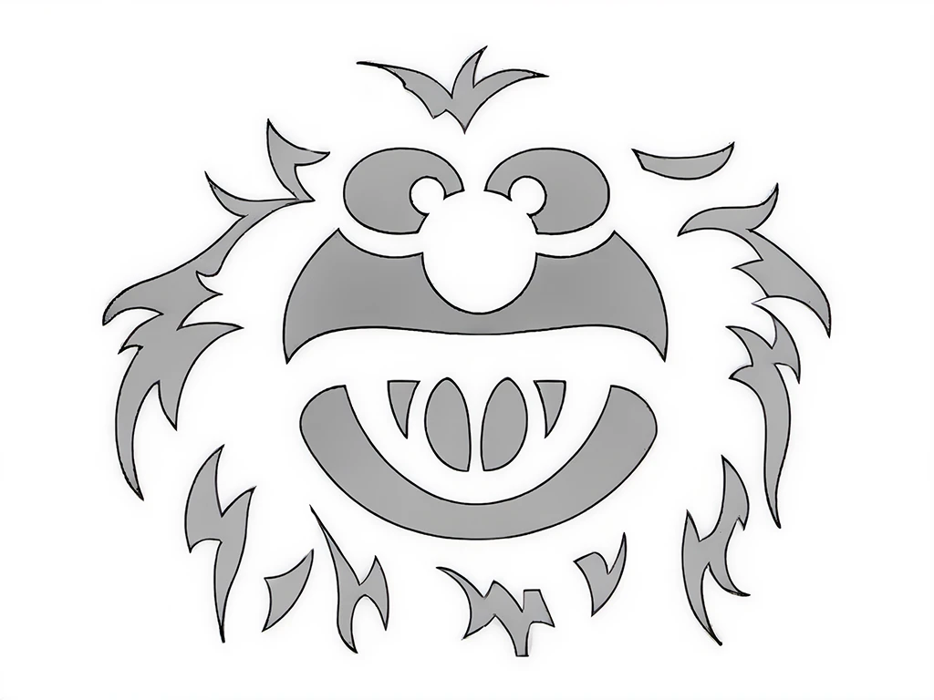 Example Stencil Created with Custom Lora