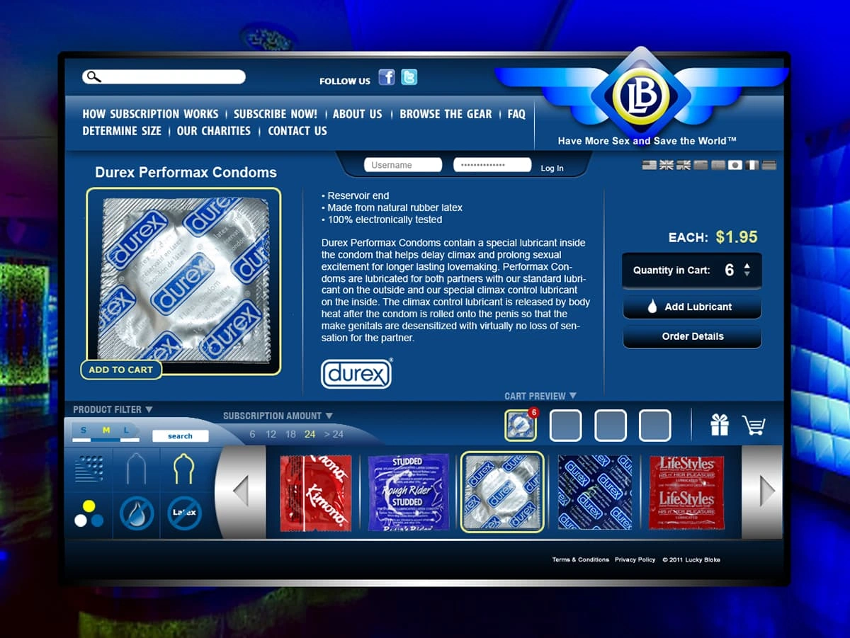 Website Design - One of several designs presented.