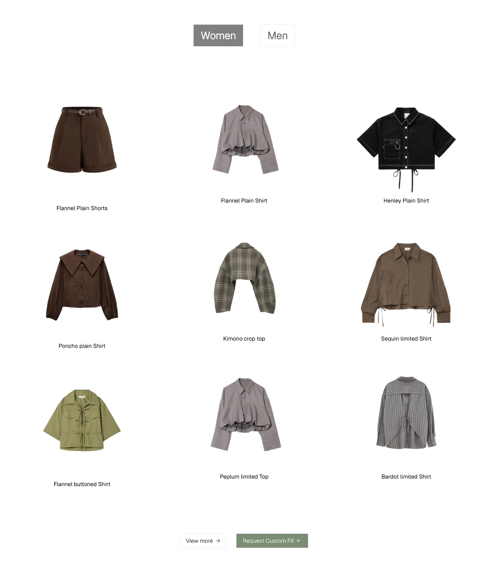 RESPONSIVE PRODUCT SECTION 