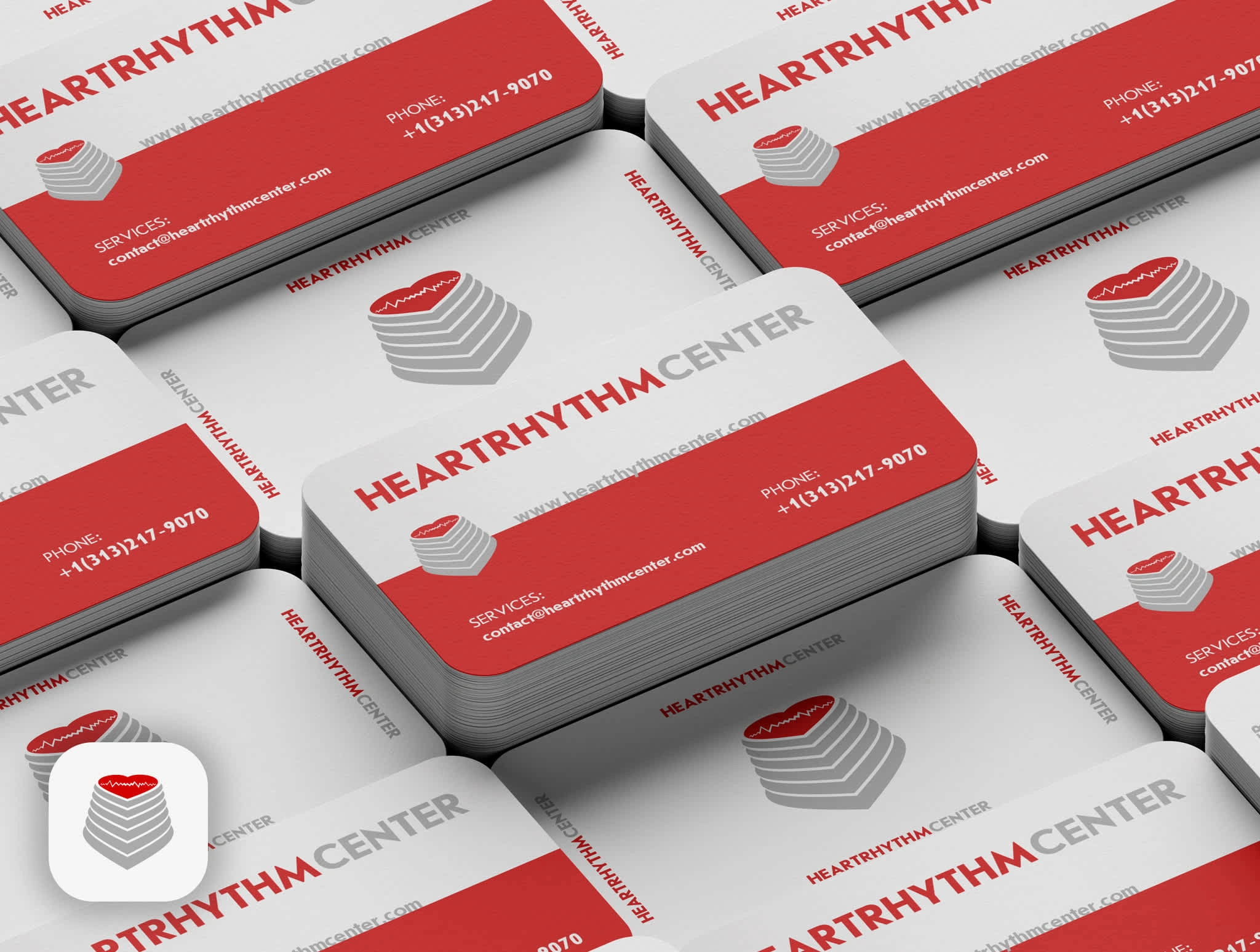 Horizontal Business Card Design