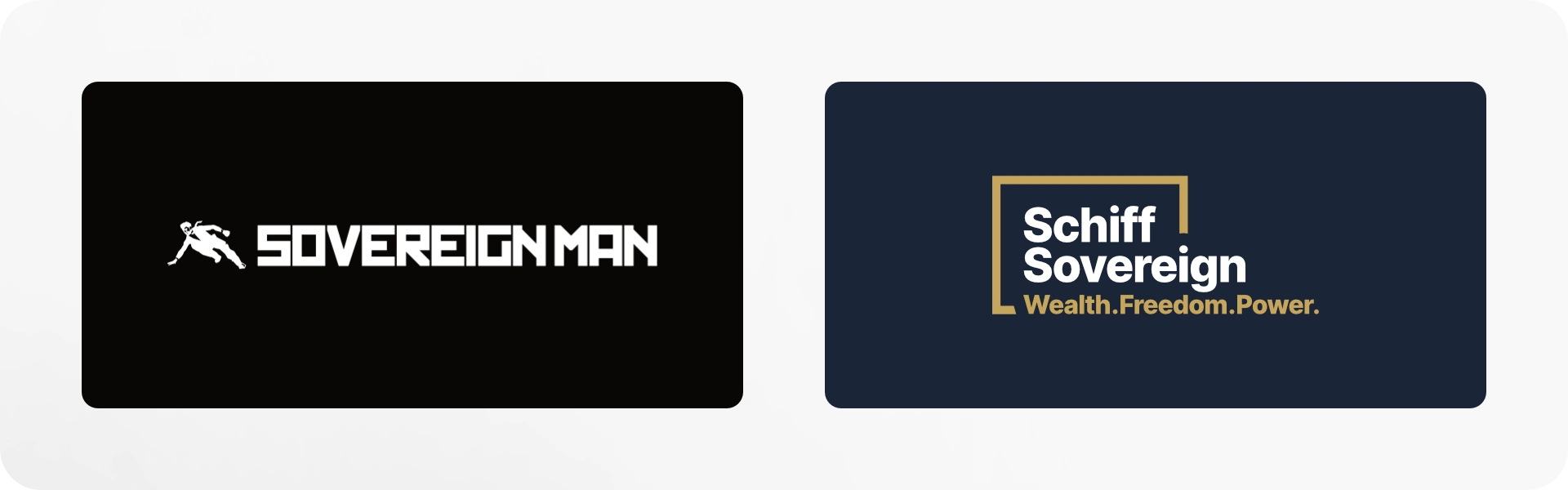 Rebranding project: Transforming Sovereign Man into Schiff Sovereign with premium positioning