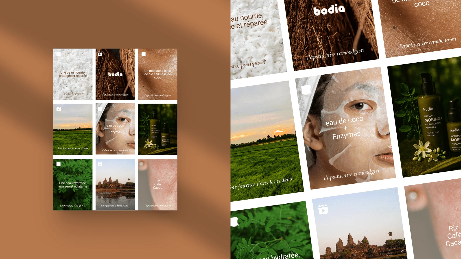 Visual identity for social media