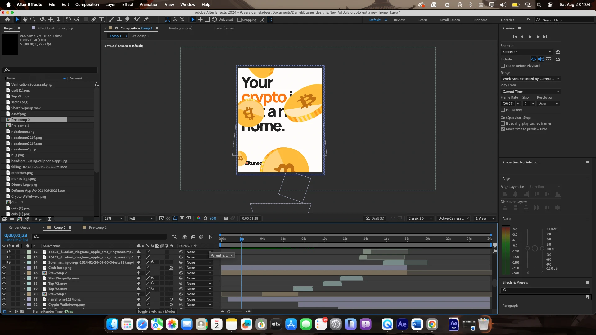 Deliverable 1 - Playground in After Effects
