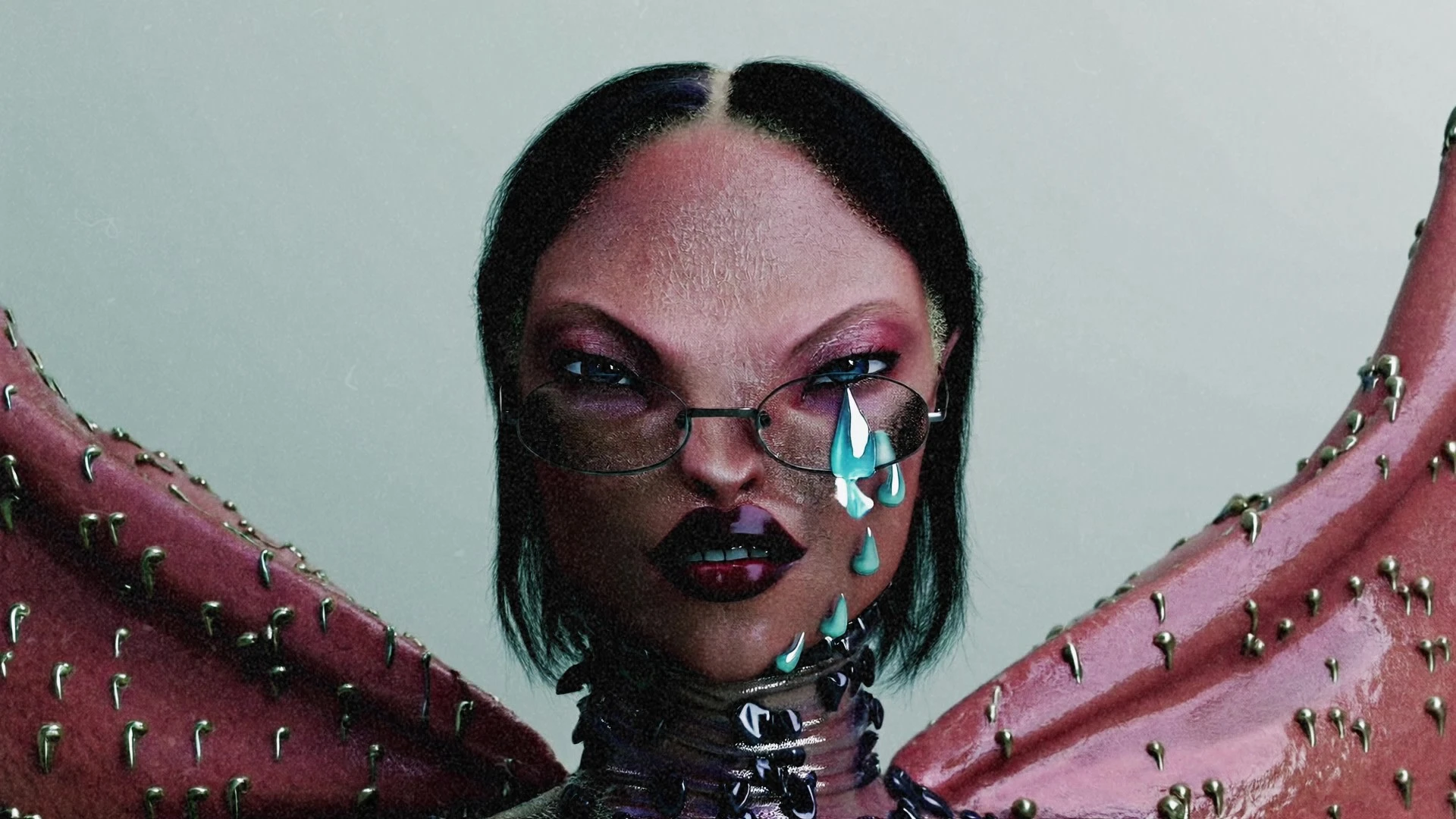 Still from Cherith World: My Body Cries, ep 01. Distributed on Youtube. Directed by Vitória Cribb, 2025 (CGI + AI Animation)