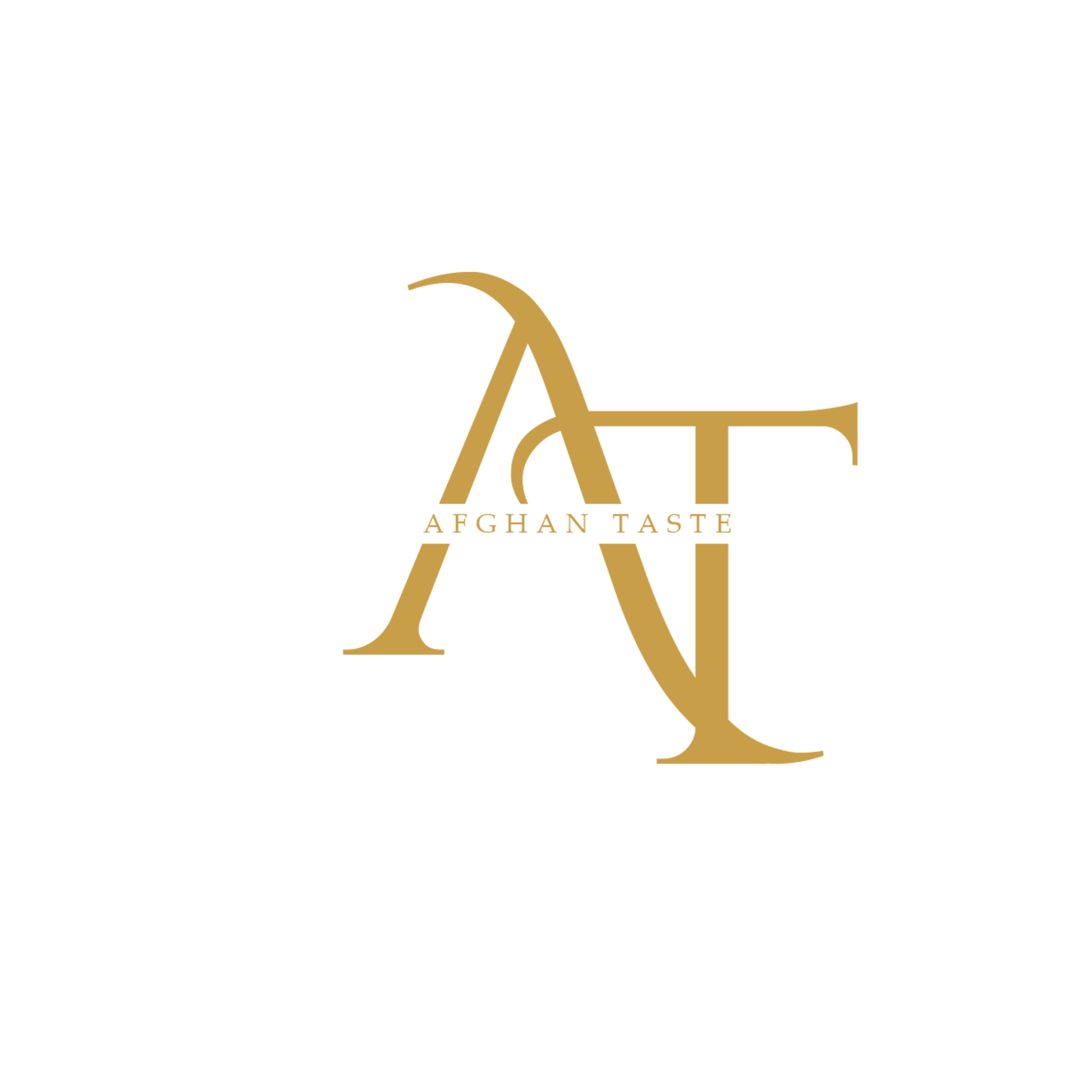 AFGHAN TASTE LETTER LOGO