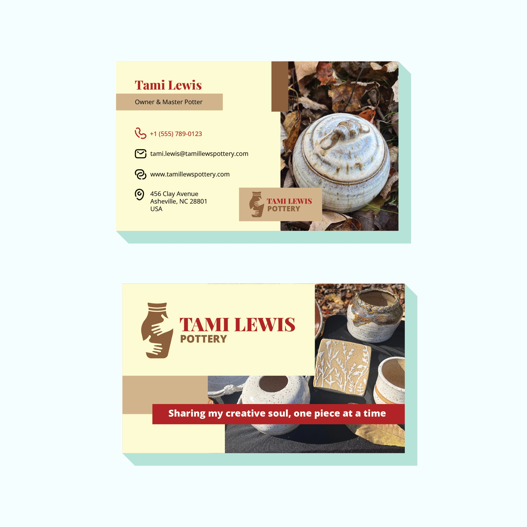 Business card design