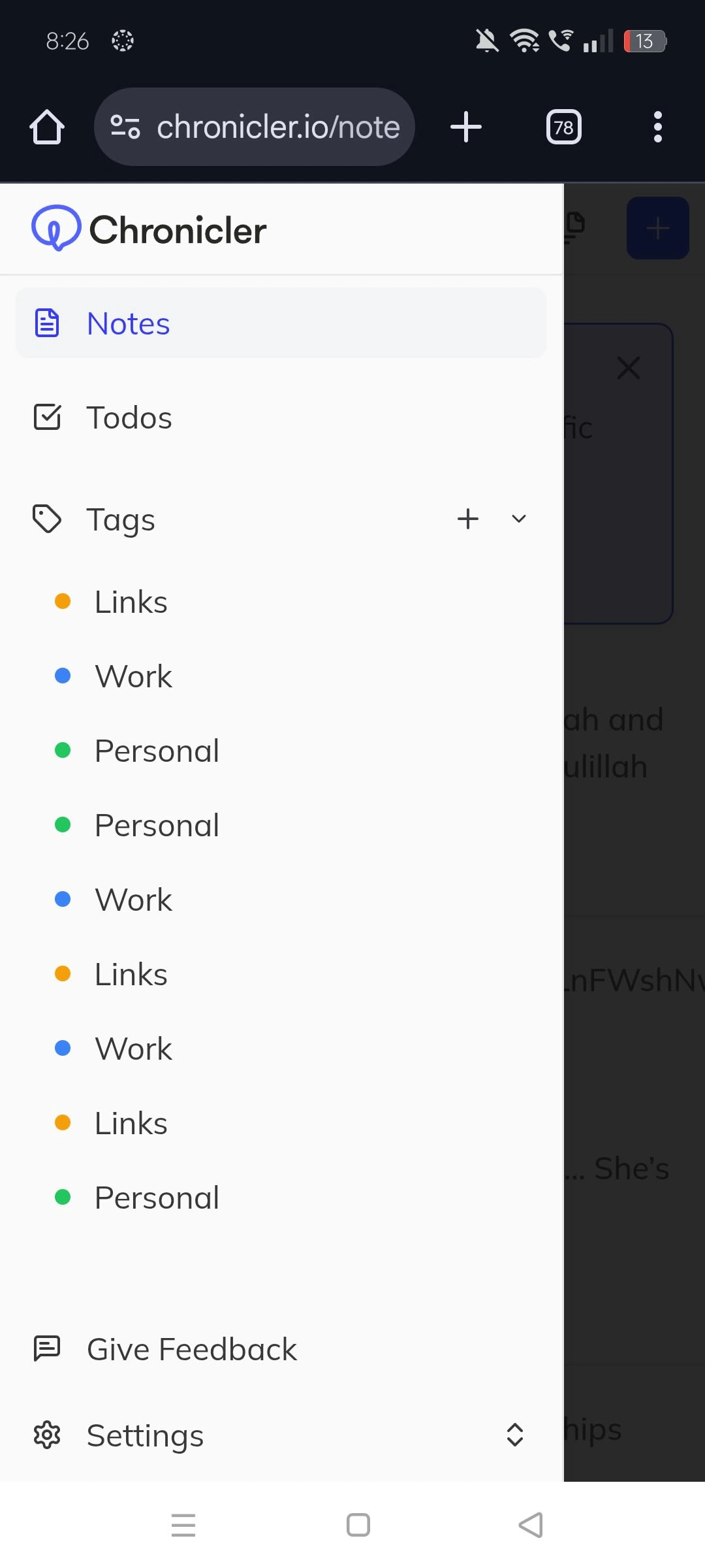 Tags