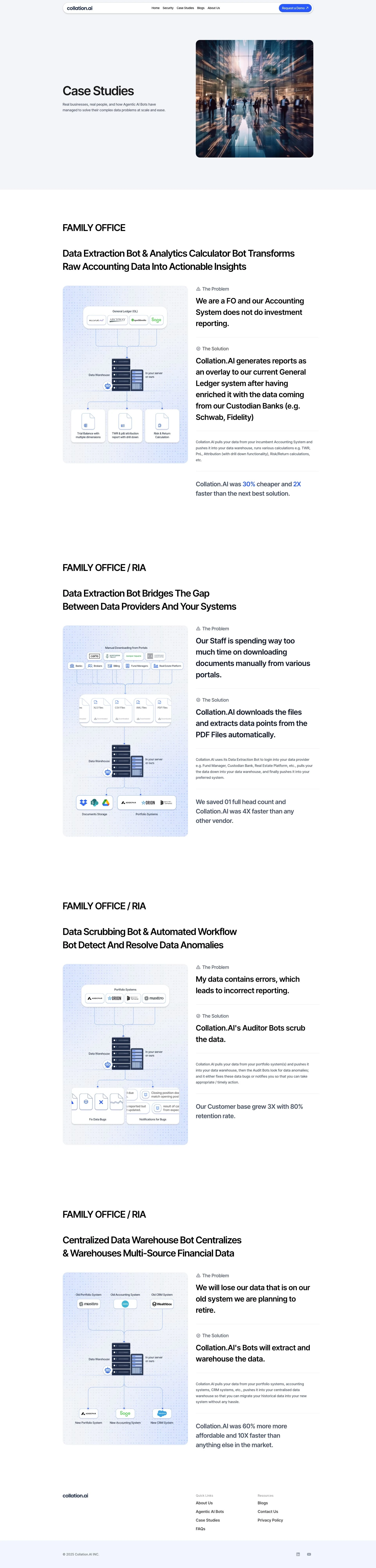 Case Studies Page
